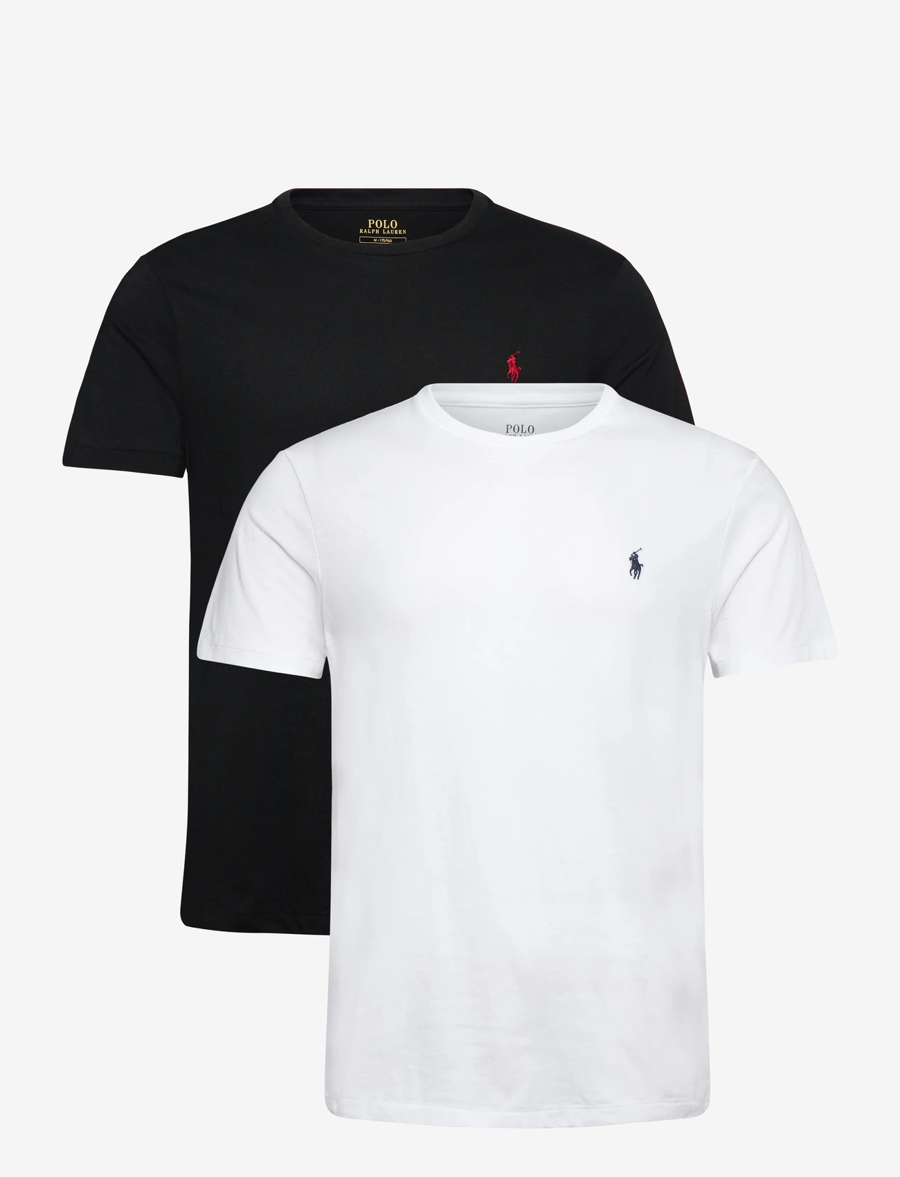Polo Ralph Lauren - 26/1 JERSEY-GBX - multipack t-shirts - polo black/white - 0