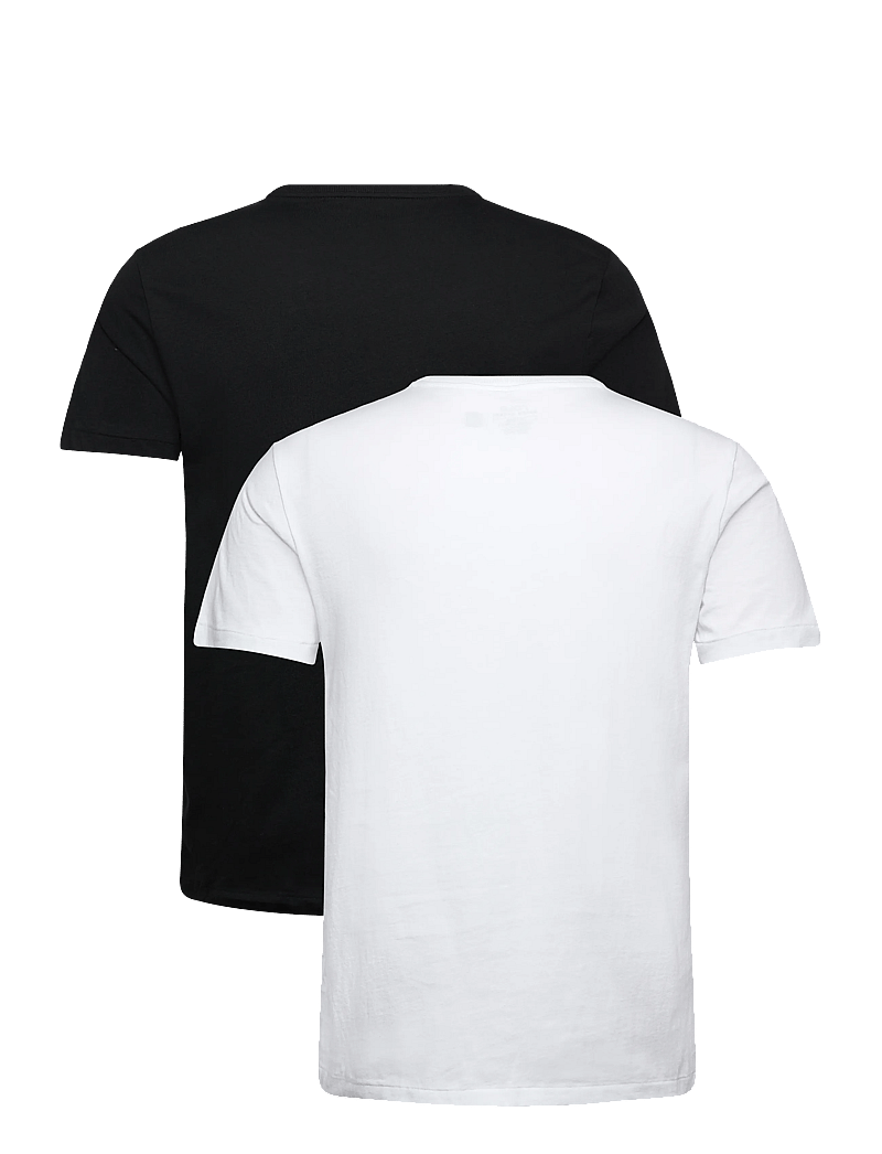 Polo Ralph Lauren - 26/1 JERSEY-GBX - multipack t-shirts - polo black/white - 2