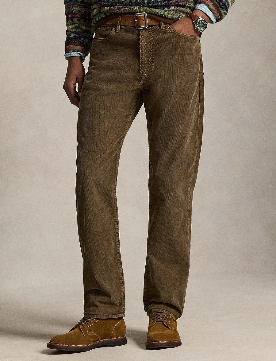Polo Ralph Lauren - Straight Fit Corduroy Pant - casual - brown soft fade - 0