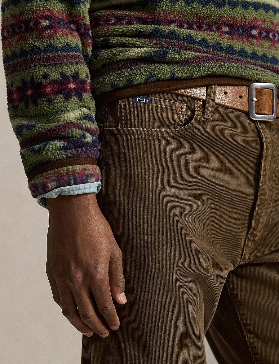 Polo Ralph Lauren - Straight Fit Corduroy Pant - casual - brown soft fade - 4