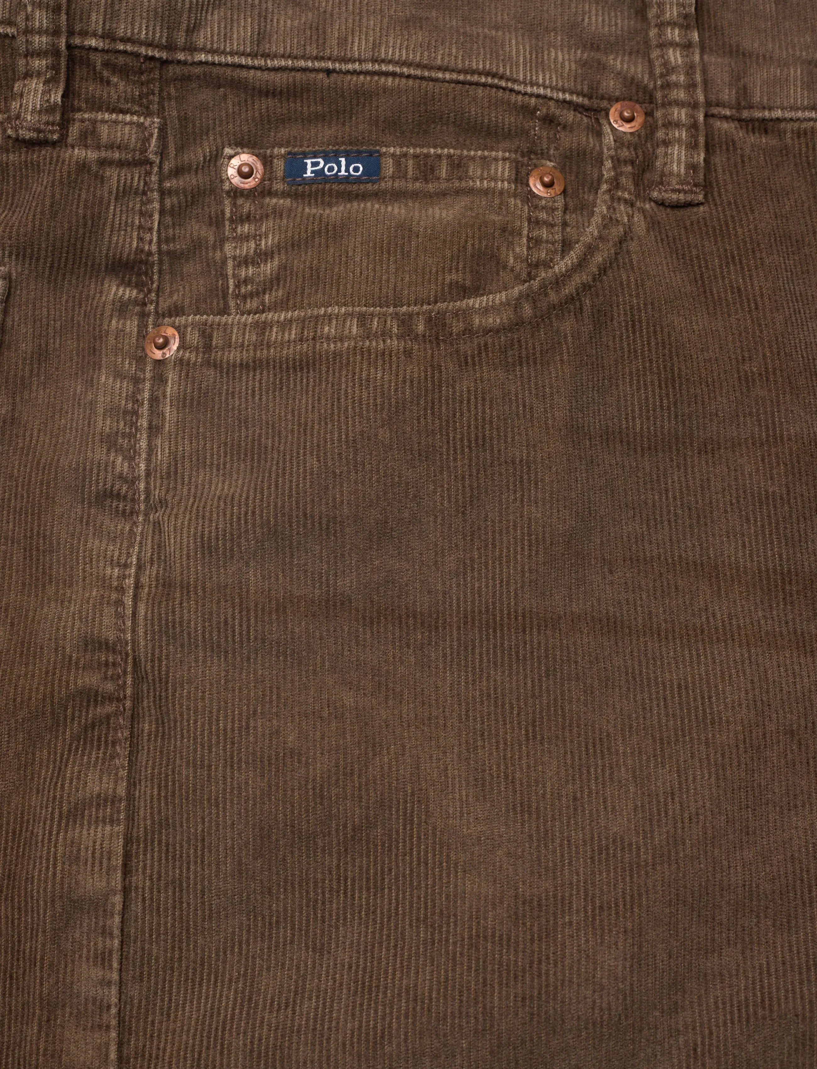 Polo Ralph Lauren - Straight Fit Corduroy Pant - casual bukser - brown soft fade - 5