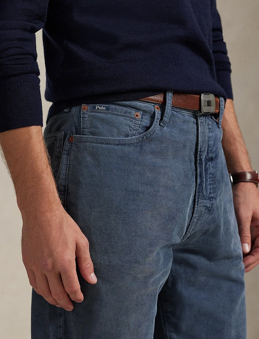 Polo Ralph Lauren - Straight Fit Corduroy Pant - casual - faded navy - 4