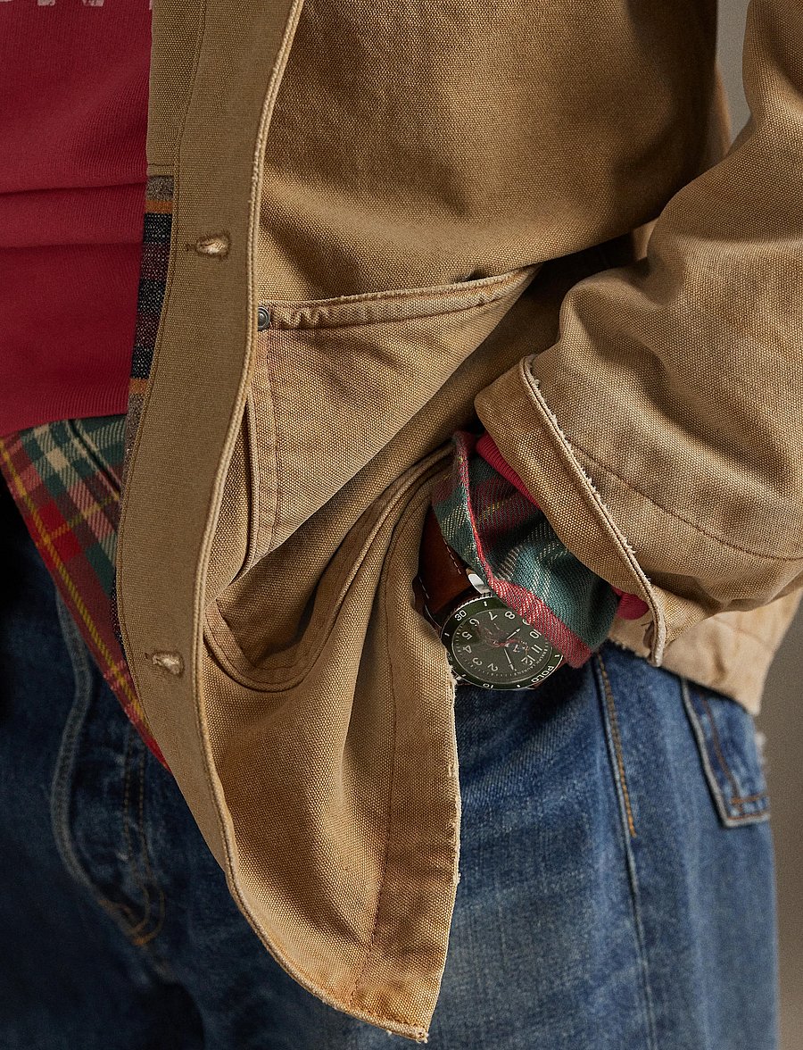 Polo Ralph Lauren - Polo Country Canvas Utility Jacket - unlined denim jackets - huntley wash - 5