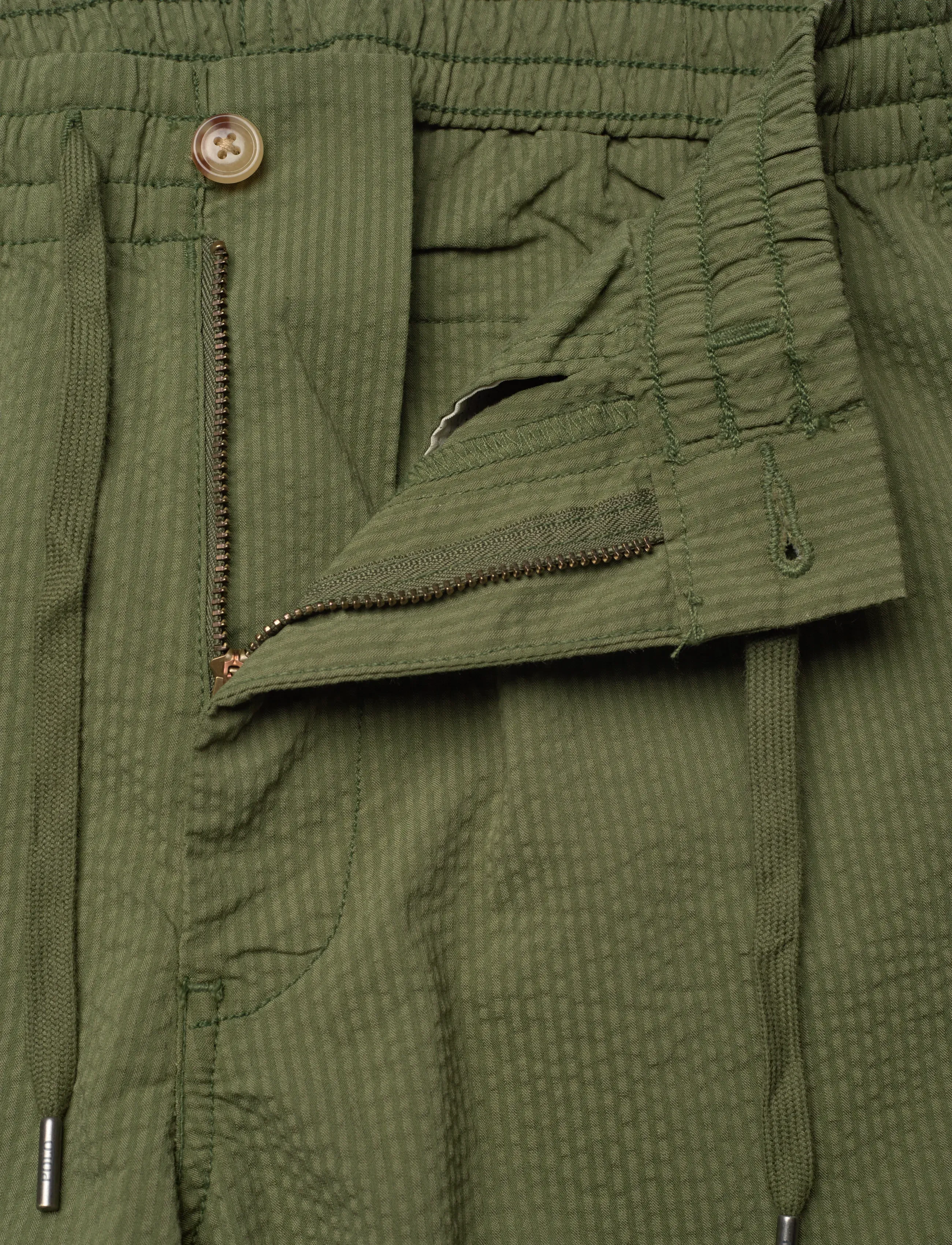 Polo Ralph Lauren - SEERSUCKER-WVN-PANTS - casual bukser - supply olive/gard - 5
