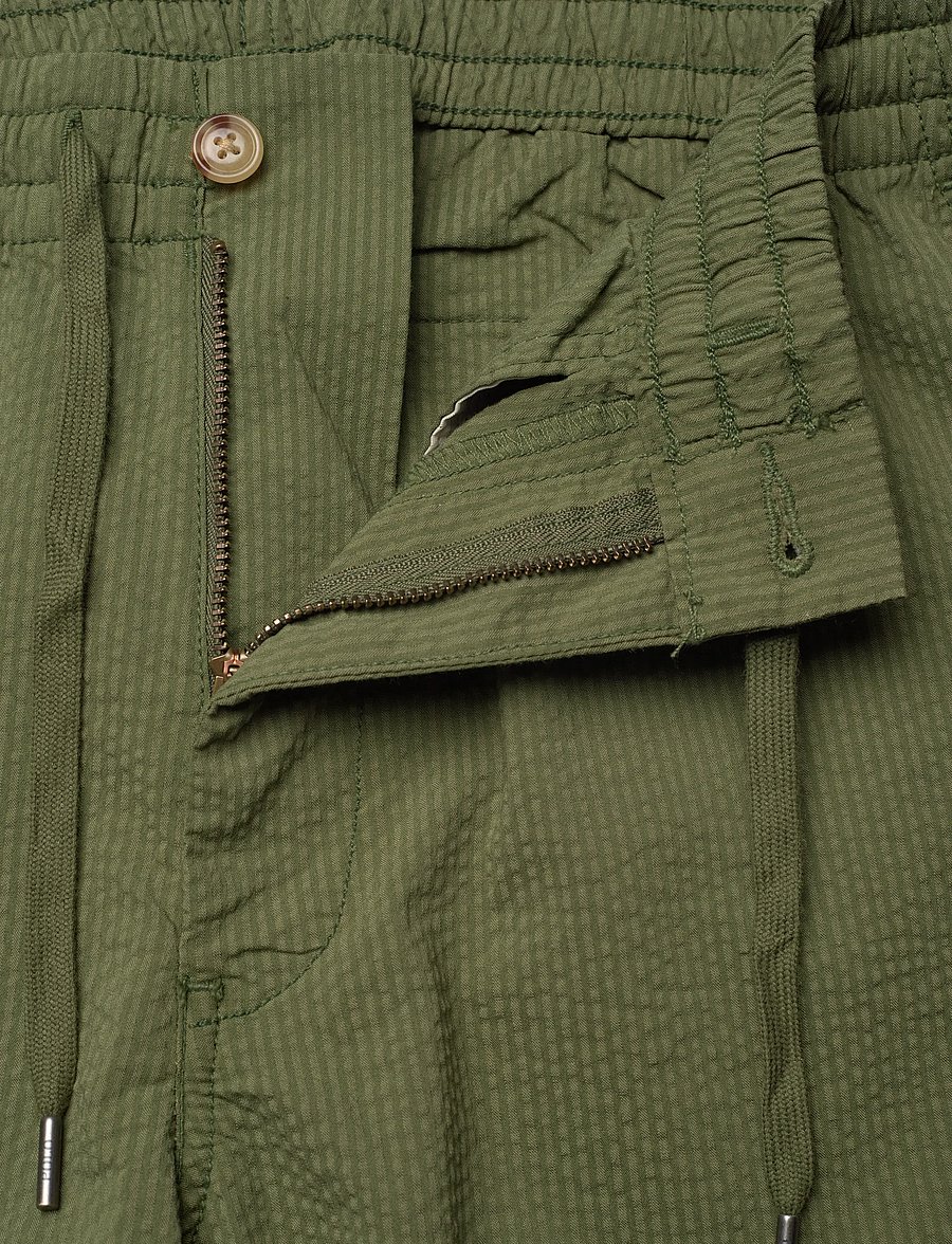 Polo Ralph Lauren - SEERSUCKER-WVN-PANTS - pantalons décontractés - supply olive/gard - 5