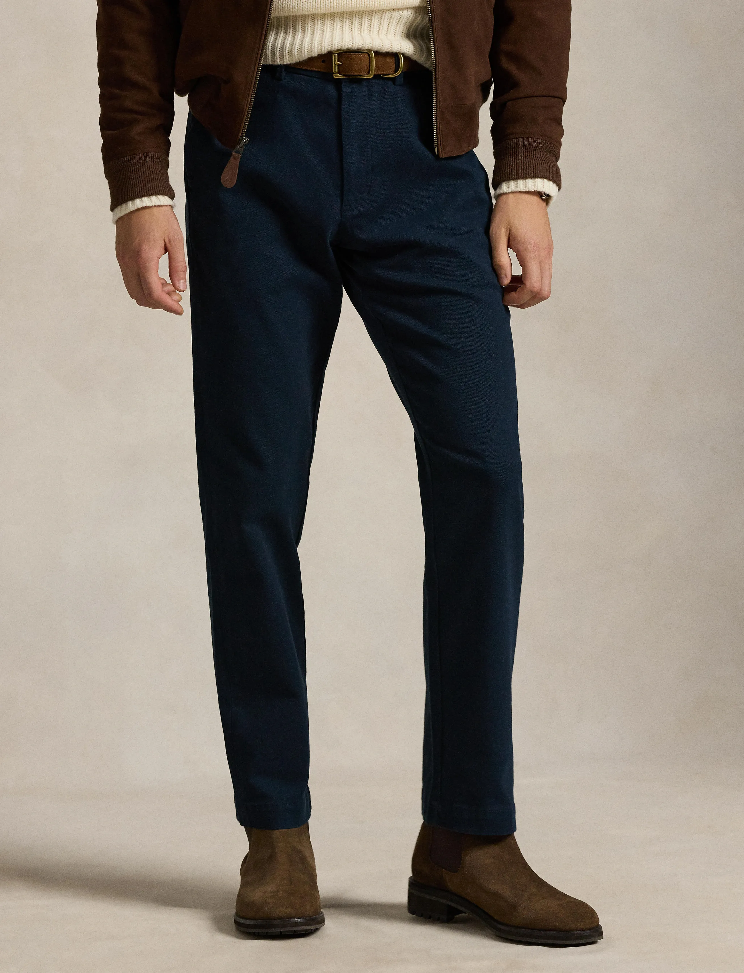 Polo Ralph Lauren Manhasset Stretch Straight Chino Pant - Clothing - AVIATOR NAVY / navy