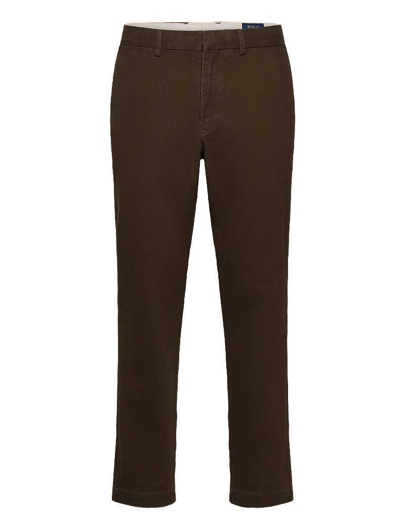Polo Ralph Lauren - Manhasset Stretch Straight Chino Pant - chinos - dark brown - 0