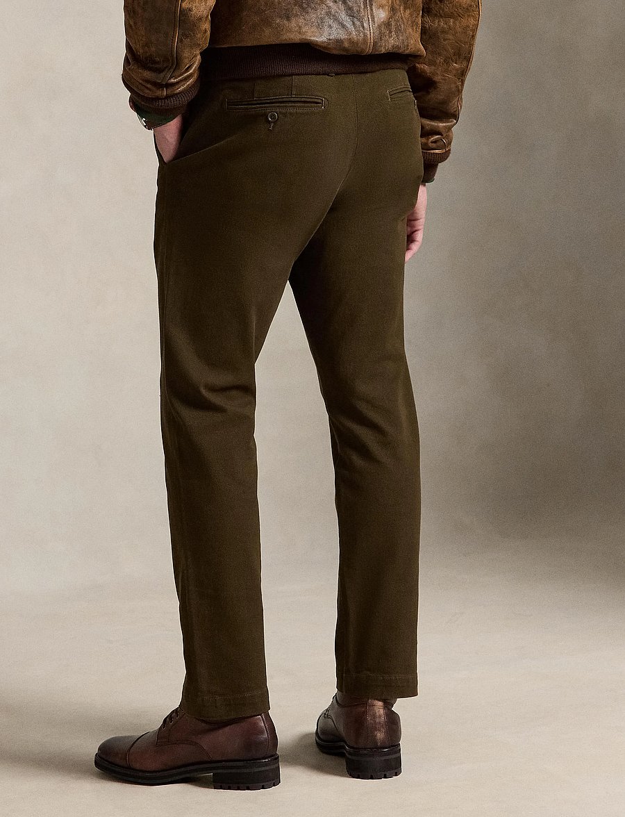 Polo Ralph Lauren - Manhasset Stretch Straight Chino Pant - chino püksid - dark brown - 3