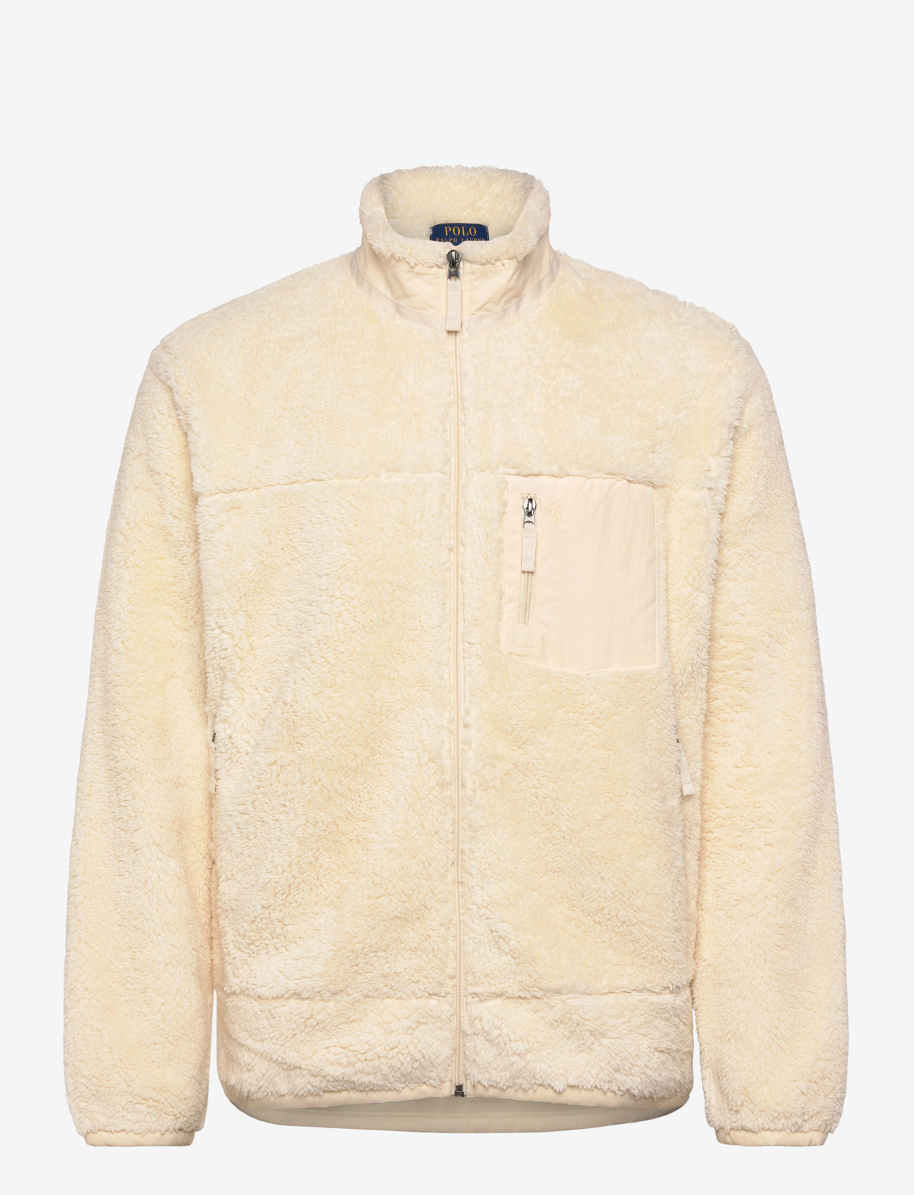 Polo Ralph Lauren - Pile Fleece Hybrid Jacket - teddytröjor - andover cream - 0