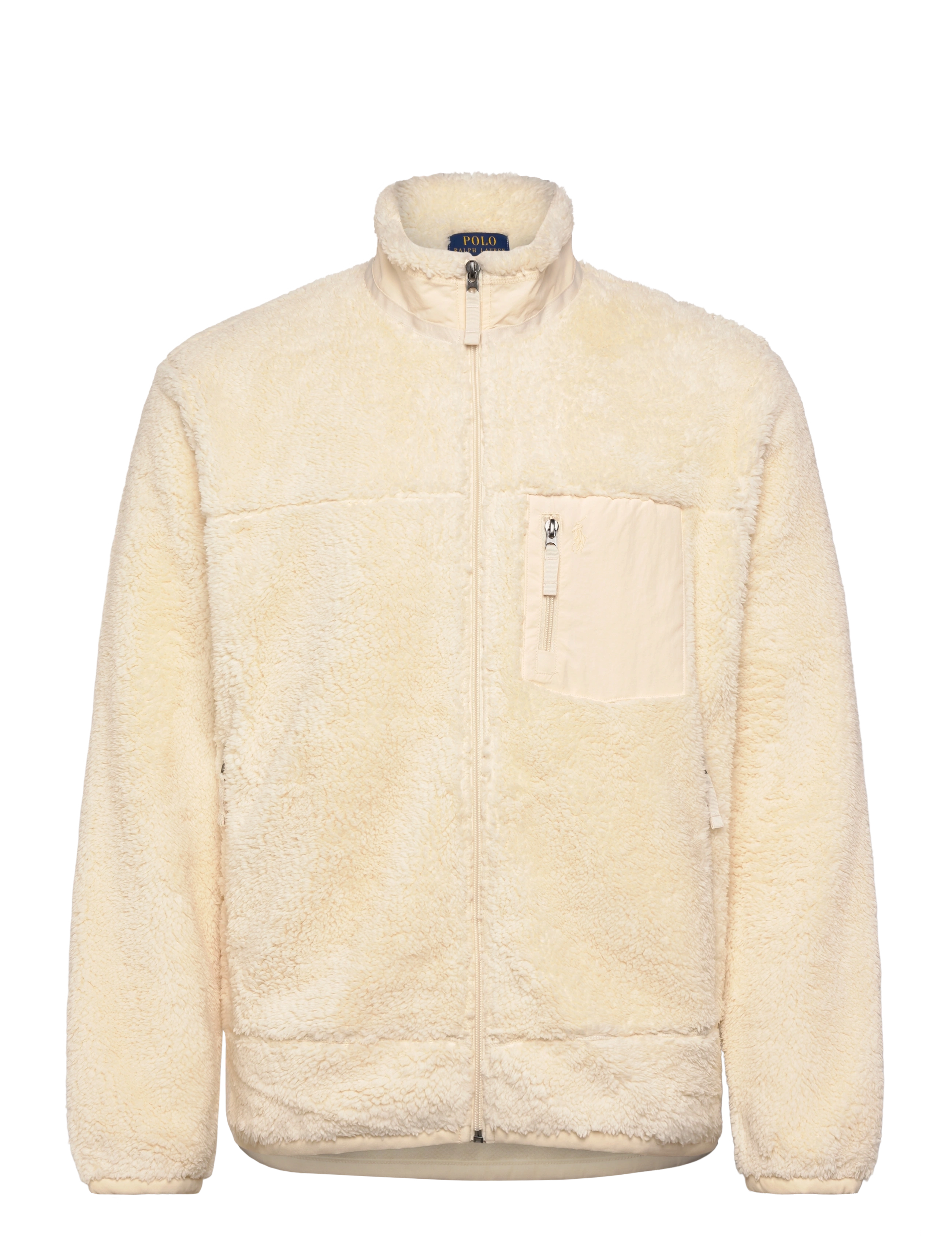 Polo Ralph Lauren Pile Fleece Hybrid Jacket - Sweatshirts - ANDOVER CREAM / cream