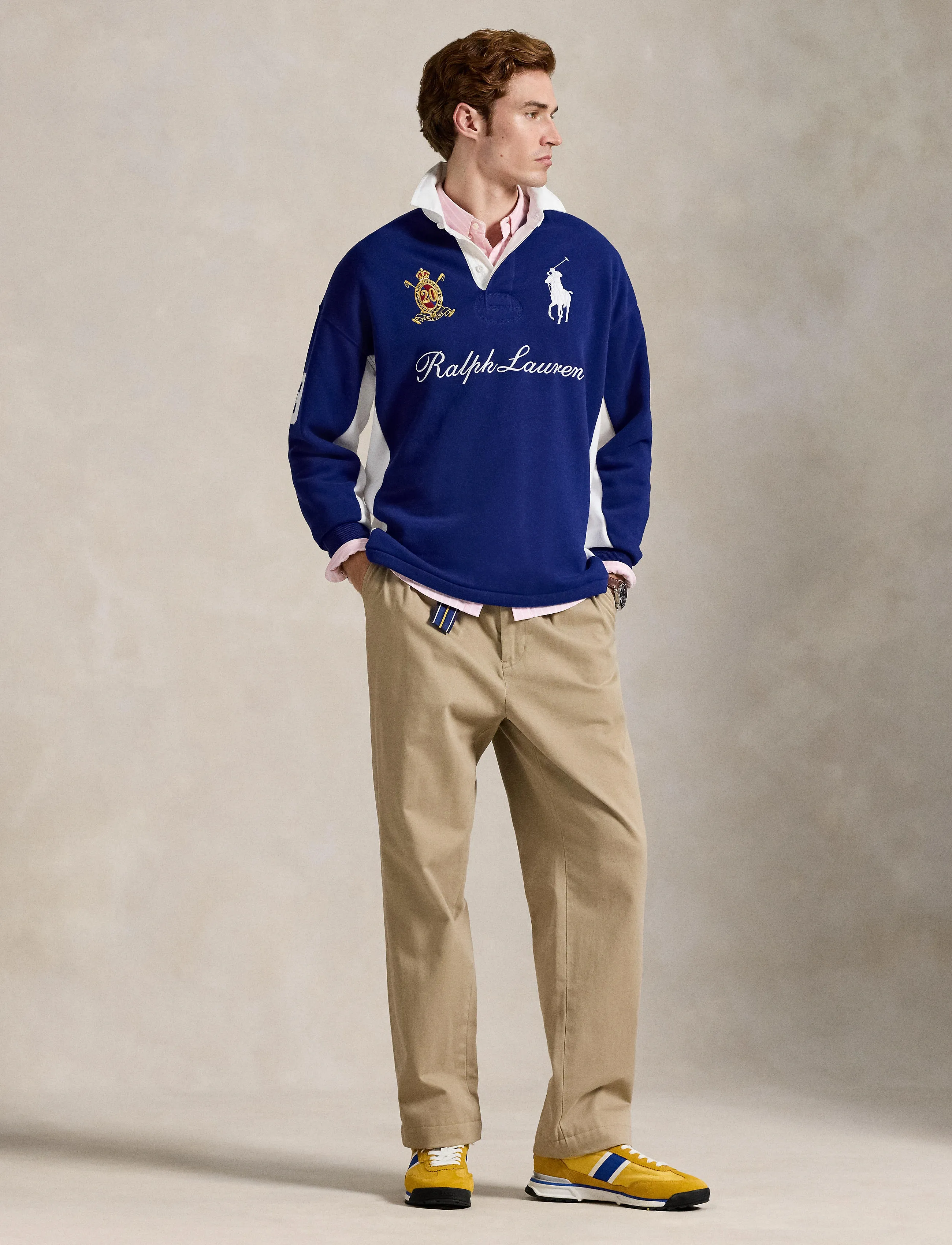 Polo Ralph Lauren Big Pony 20th Anniversary Sweatshirt - Riided - FALL ROYAL / blue