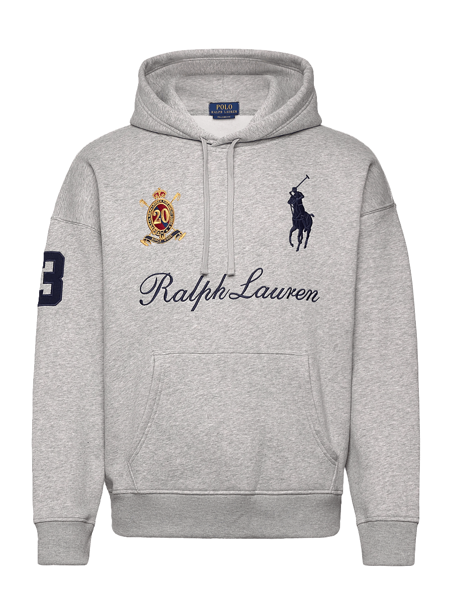 Polo Ralph Lauren - Big Pony 20th Anniversary Hoodie - andover heather - 1