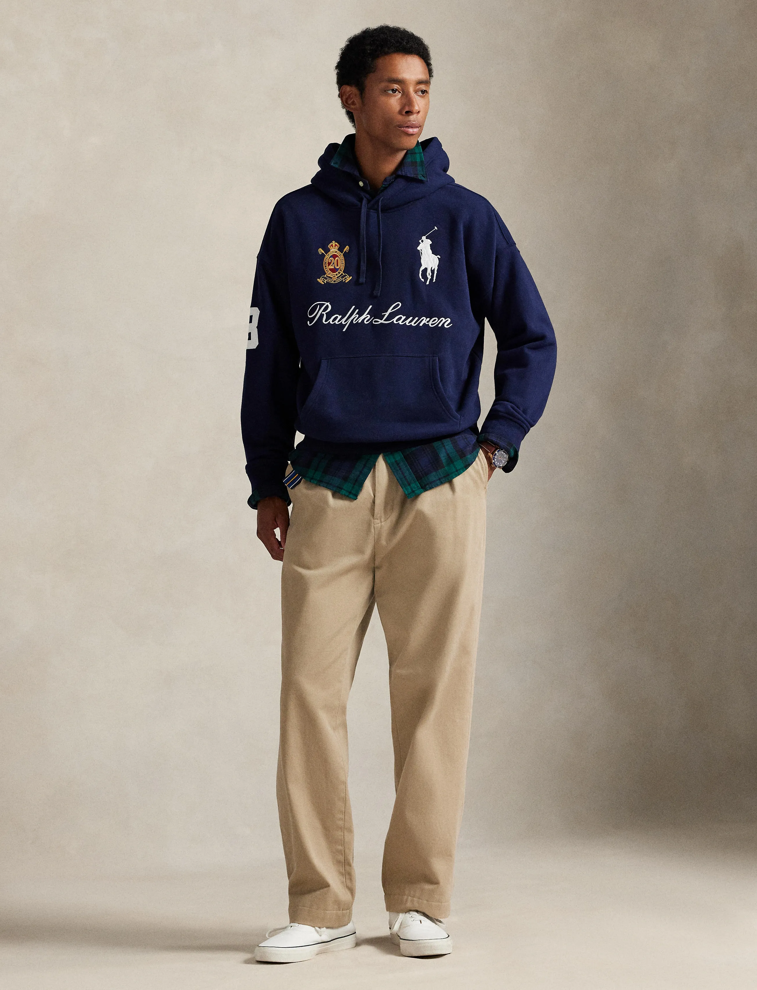 Polo Ralph Lauren - Big Pony 20th Anniversary Hoodie - cruise navy - 3
