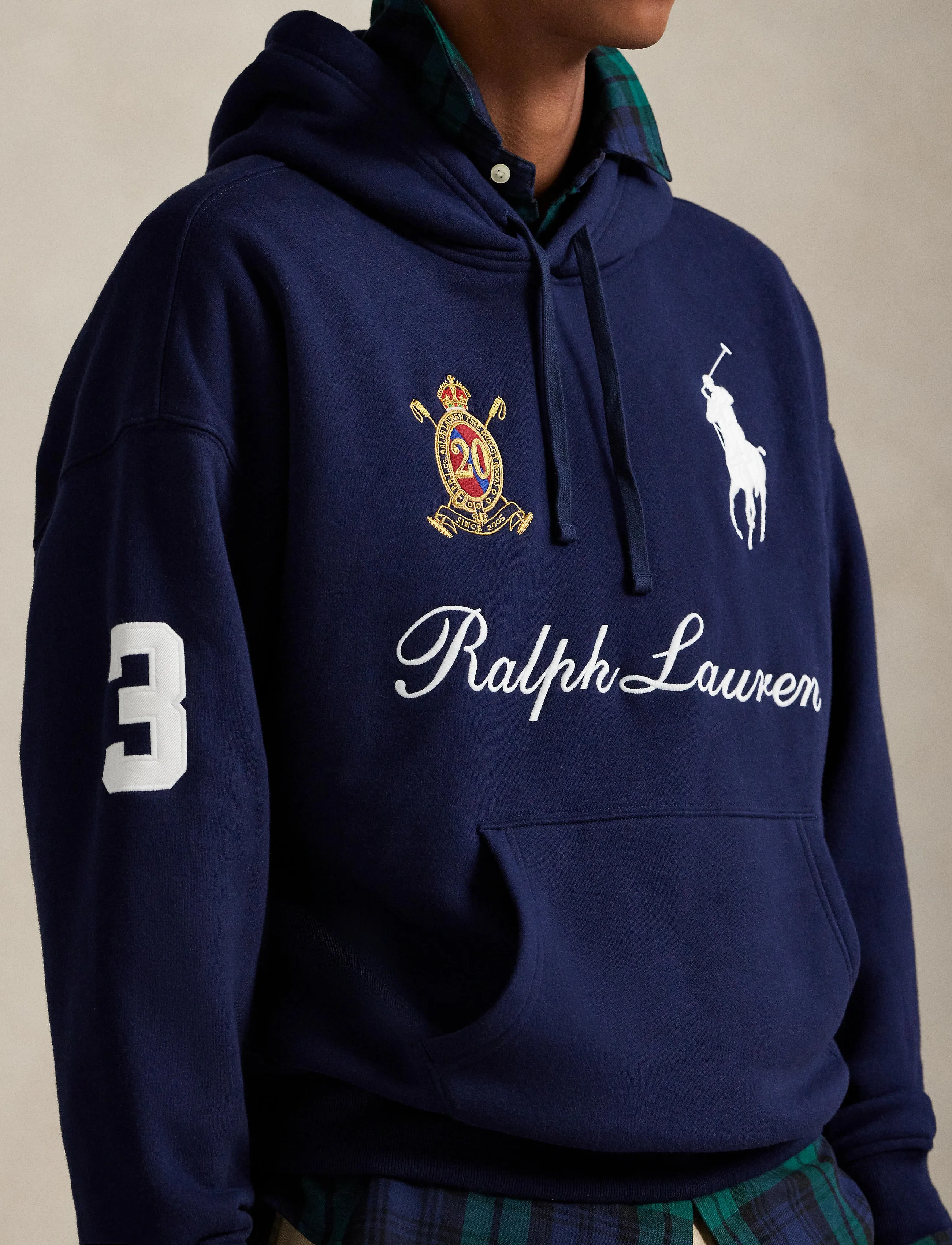 Polo Ralph Lauren - Big Pony 20th Anniversary Hoodie - cruise navy - 4