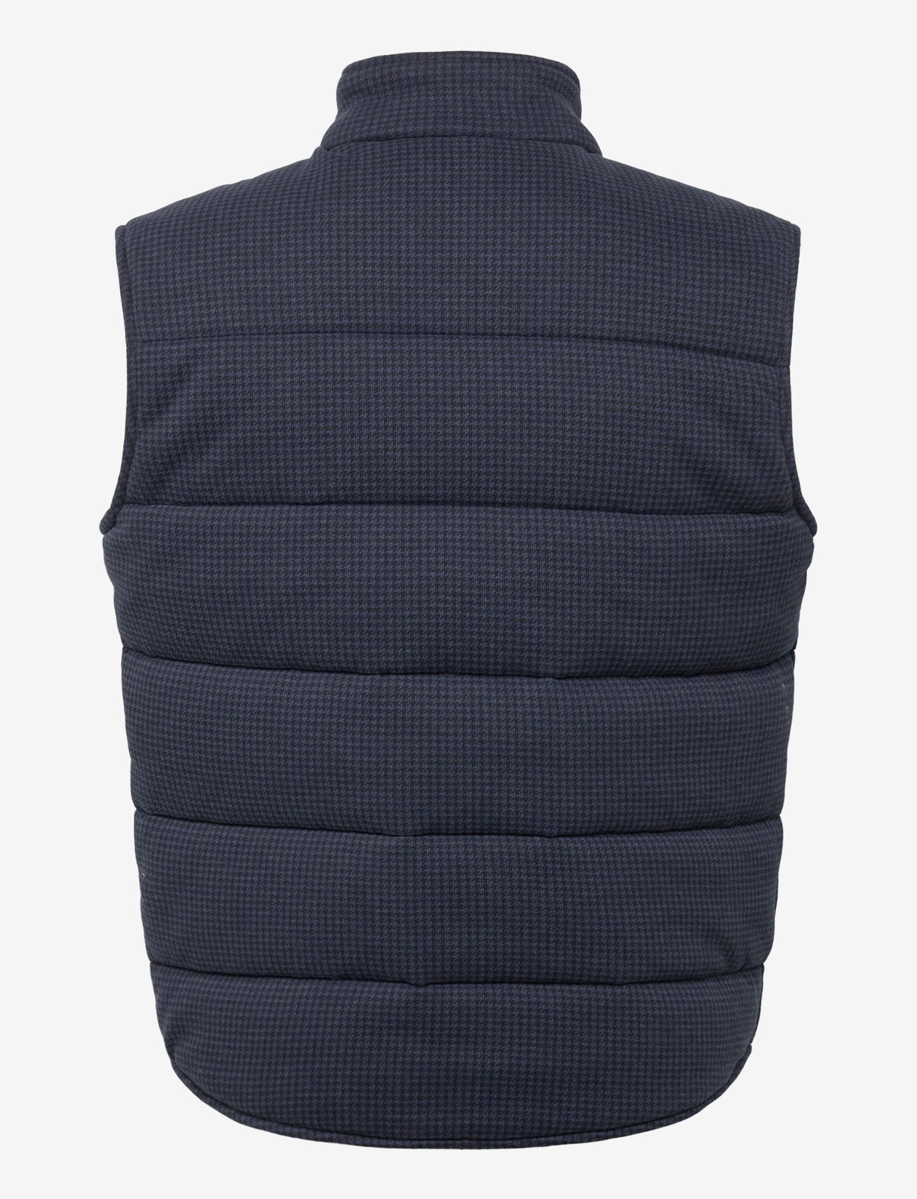 Polo Ralph Lauren - Houndstooth-Print Estate-Rib Vest - västar - winter navy htr/d - 1