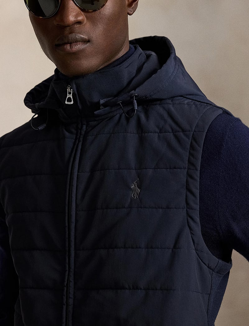 Polo Ralph Lauren - Hybrid Hooded Vest - vestid - aviator navy - 4