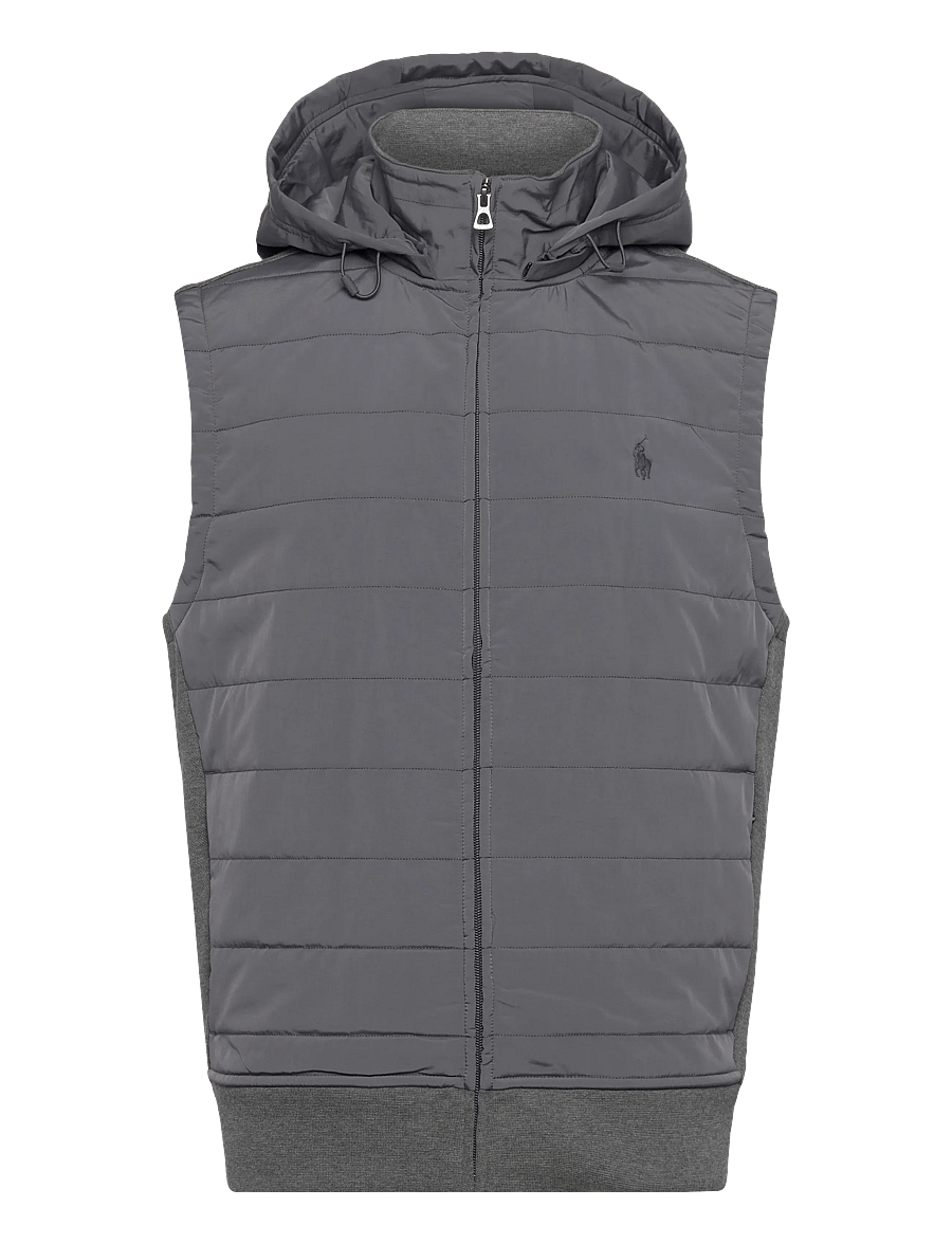 Polo Ralph Lauren - Hybrid Hooded Vest - fortress gray hea - 1