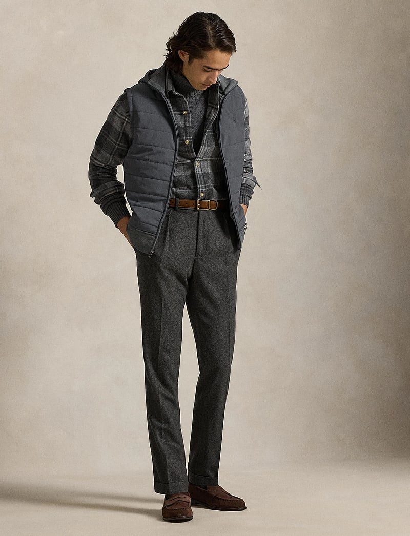 Polo Ralph Lauren - Hybrid Hooded Vest - veste - fortress gray hea - 0