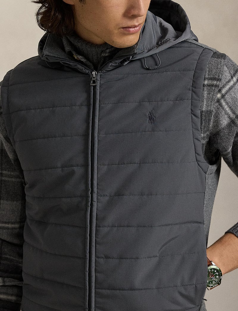Polo Ralph Lauren - Hybrid Hooded Vest - veste - fortress gray hea - 4