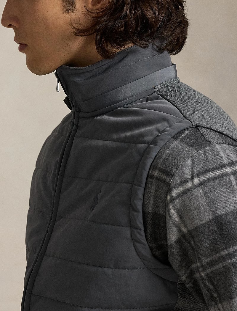 Polo Ralph Lauren - Hybrid Hooded Vest - veste - fortress gray hea - 5