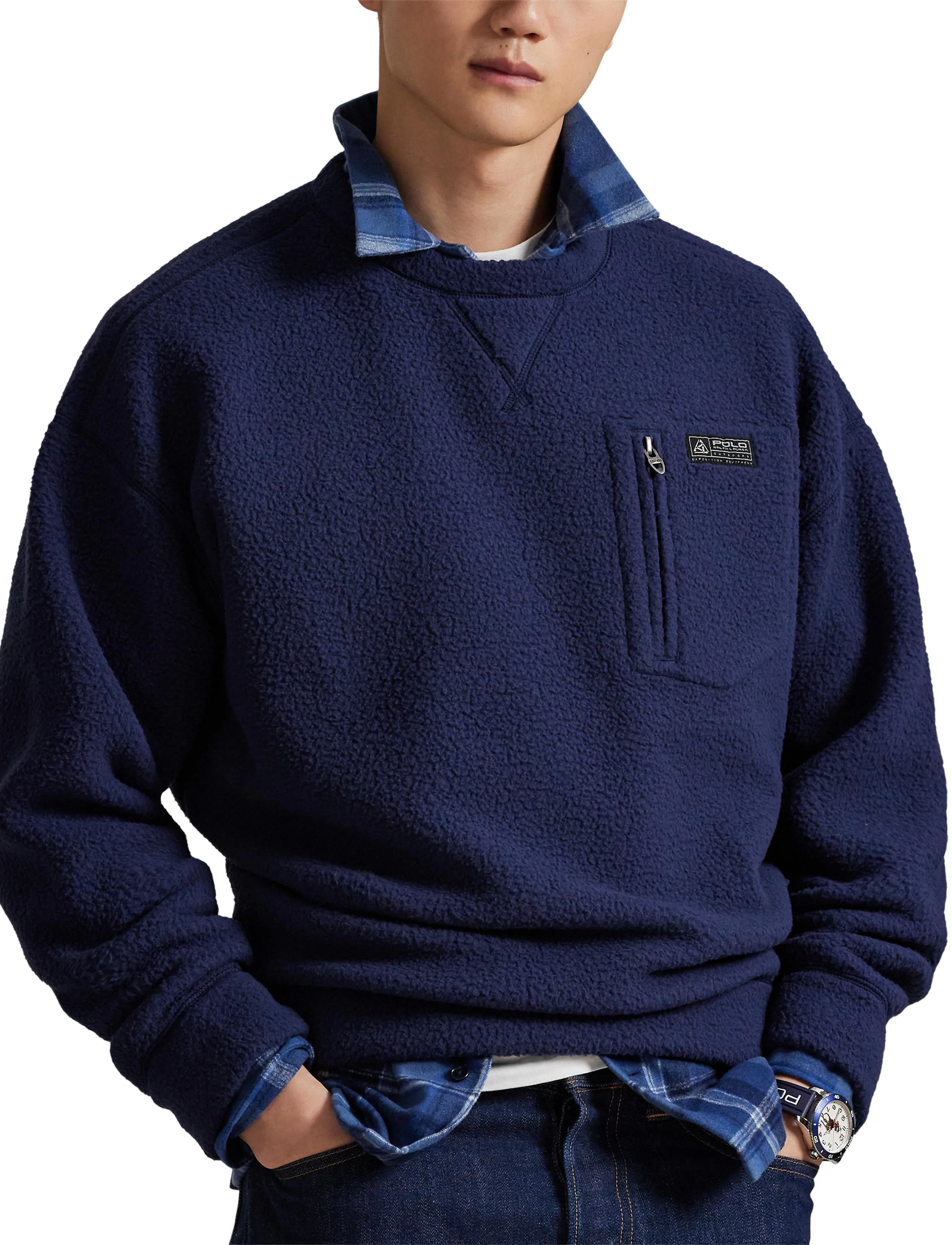 Polo Ralph Lauren Relaxed Fit Pile Fleece Sweatshirt herr – bild 5