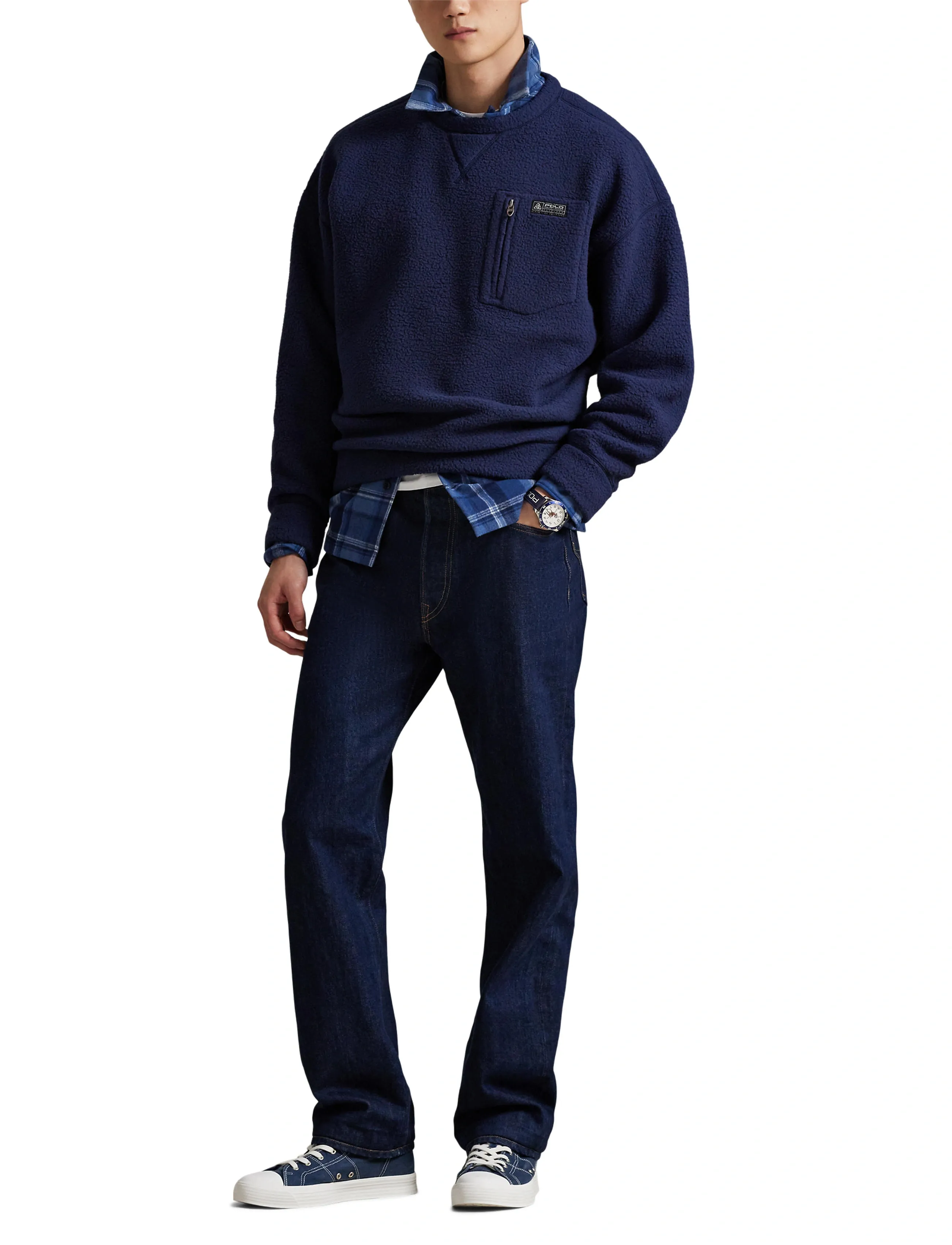 Polo Ralph Lauren Relaxed Fit Pile Fleece Sweatshirt herr – bild 6