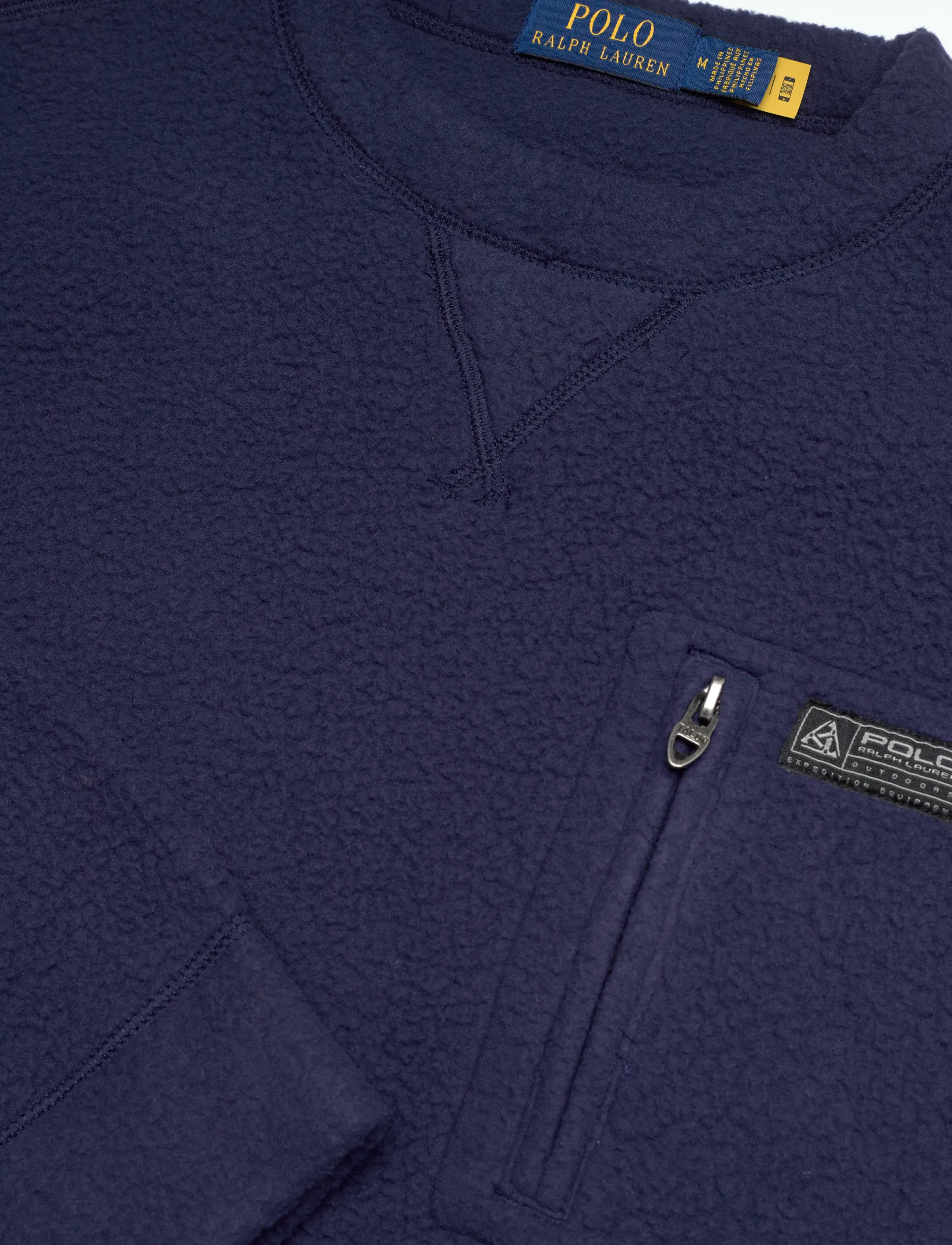Polo Ralph Lauren - Relaxed Fit Pile Fleece Sweatshirt - shoppa efter tillfälle - cruise navy - 5