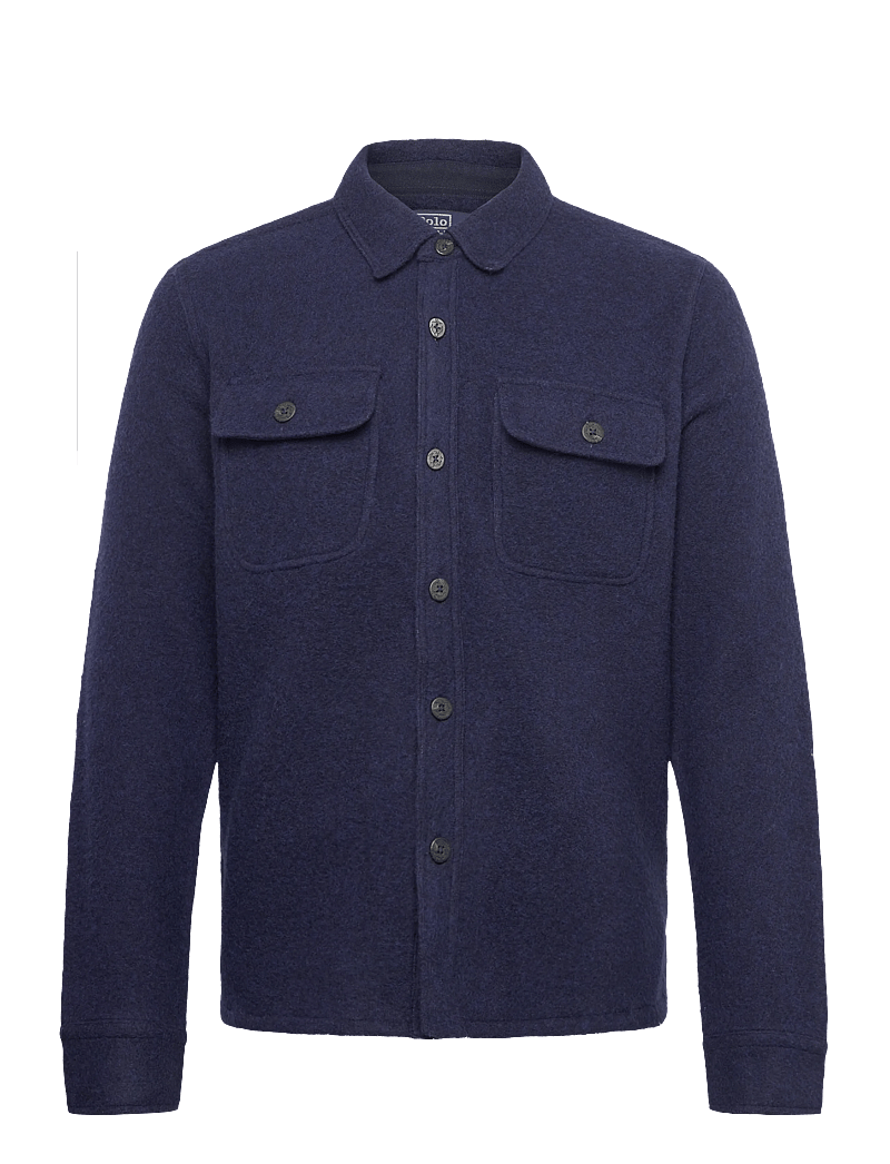 Polo Ralph Lauren - Felted Wool-Blend Overshirt - osta olukorra järgi - rl navy - 0