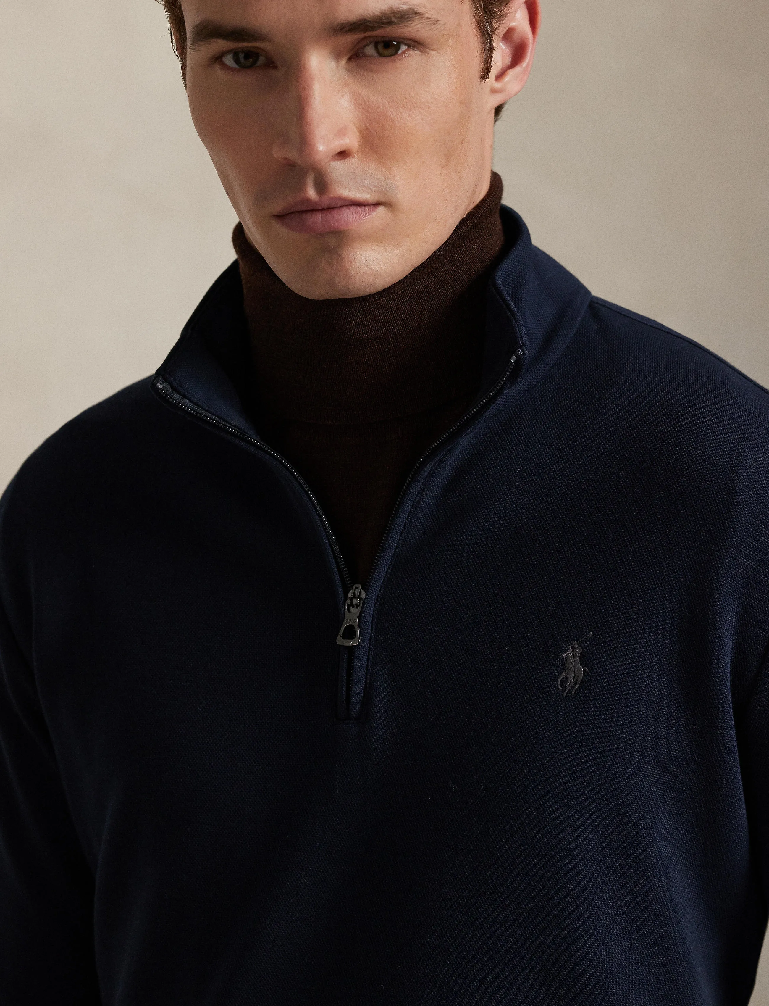 Polo Ralph Lauren - LT WT MESH FACE DKT-KNT-PULLOVER - iepirkties noteiktam pasākumam - aviator navy - 4