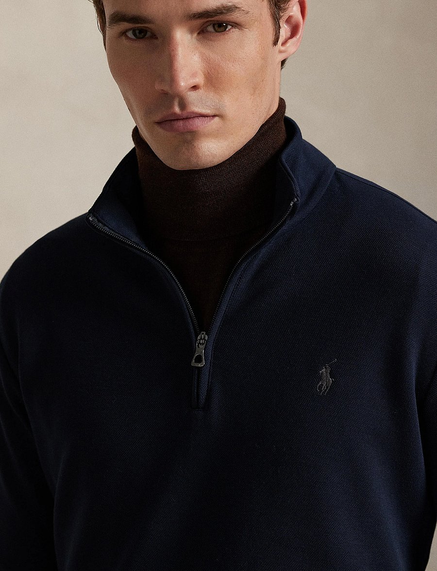 Polo Ralph Lauren - LT WT MESH FACE DKT-KNT-PULLOVER - iepirkties noteiktam pasākumam - aviator navy - 4