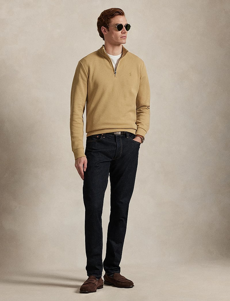 Polo Ralph Lauren - LT WT MESH FACE DKT-KNT-PULLOVER - shoppa efter stil - classic camel - 0