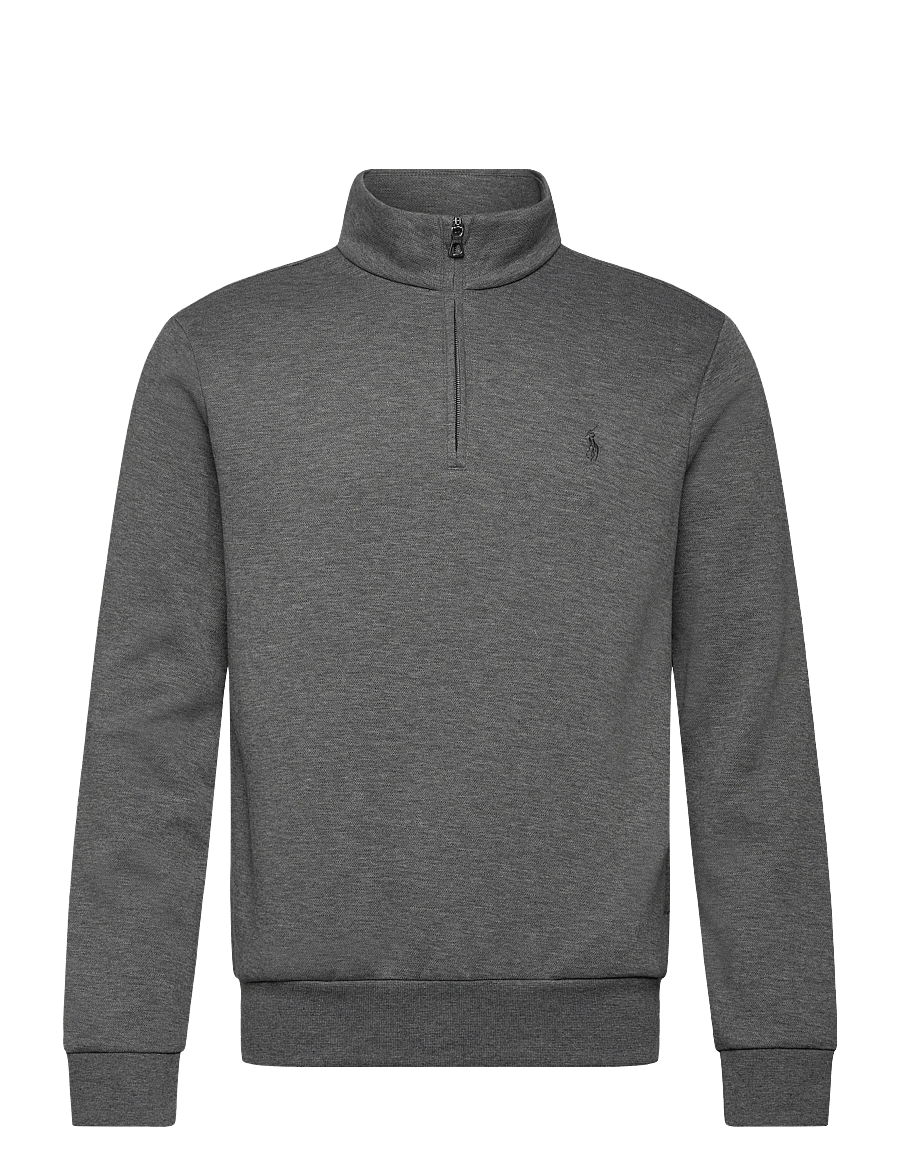Polo Ralph Lauren - LT WT MESH FACE DKT-KNT-PULLOVER - shoppa efter tillfälle - medium flannel he - 1