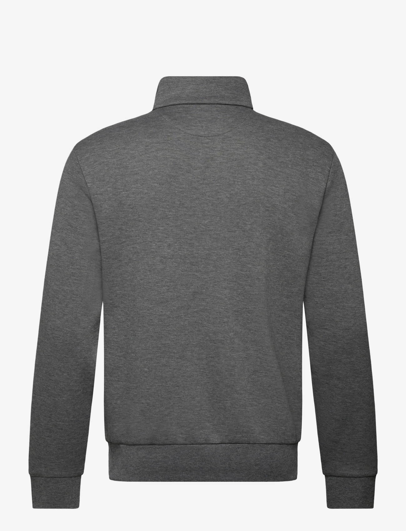 Polo Ralph Lauren - Double-Knit Mockneck Pullover - half zip-tröjor - medium flannel he - 1