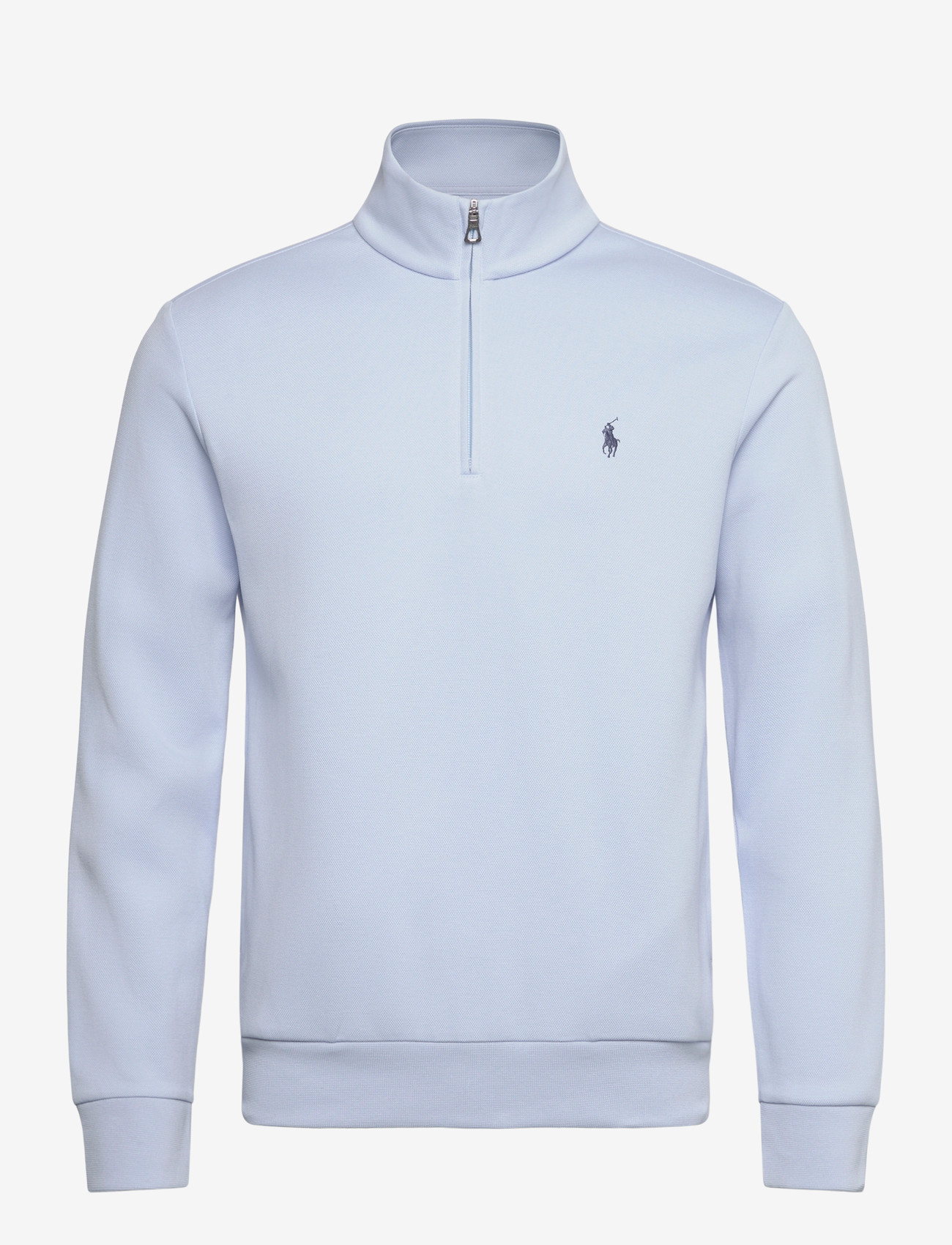 Polo Ralph Lauren - Double-Knit Mockneck Pullover - half zip-tröjor - southport blue - 0