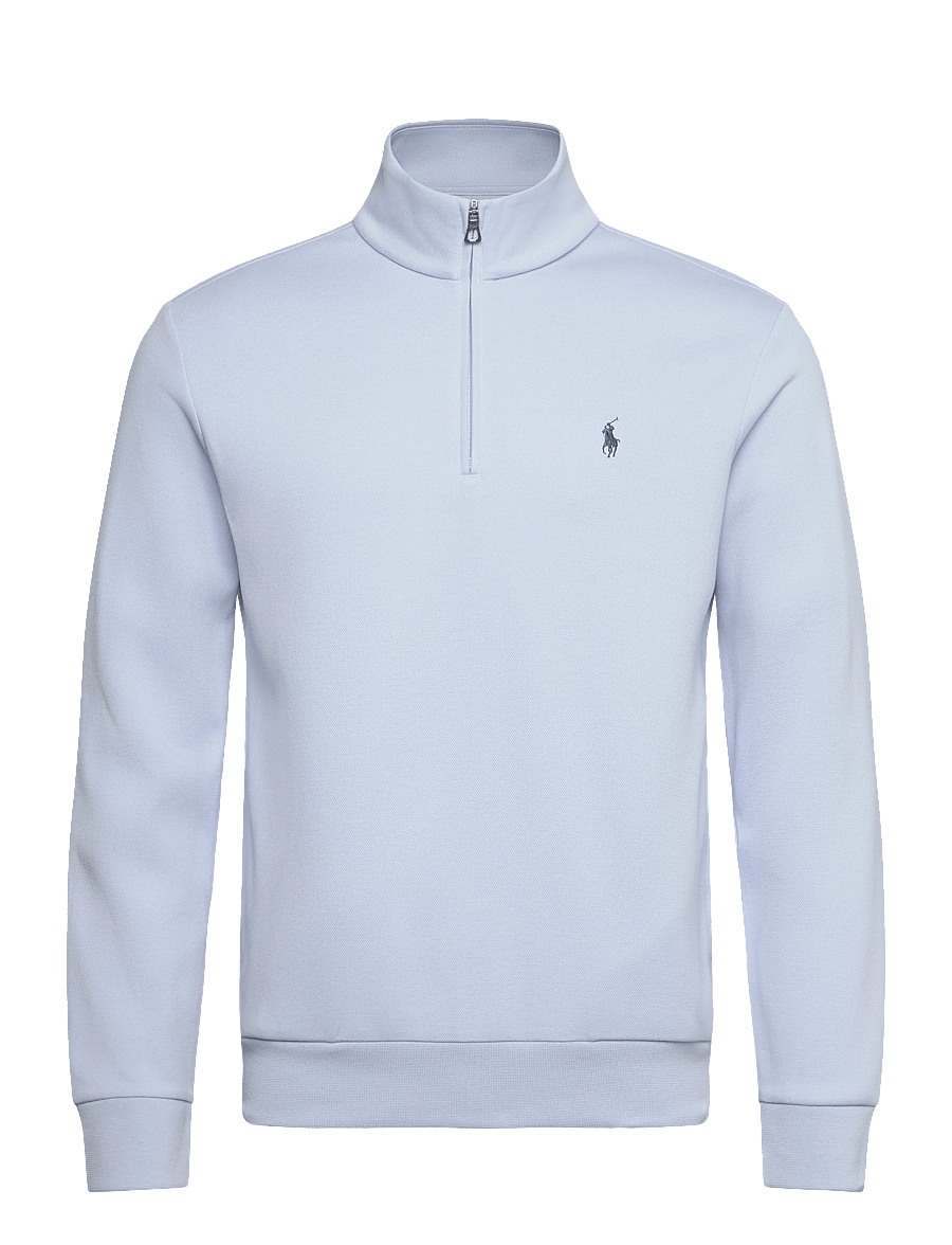 Polo Ralph Lauren - Double-Knit Mockneck Pullover - shop by occasion - southport blue - 1