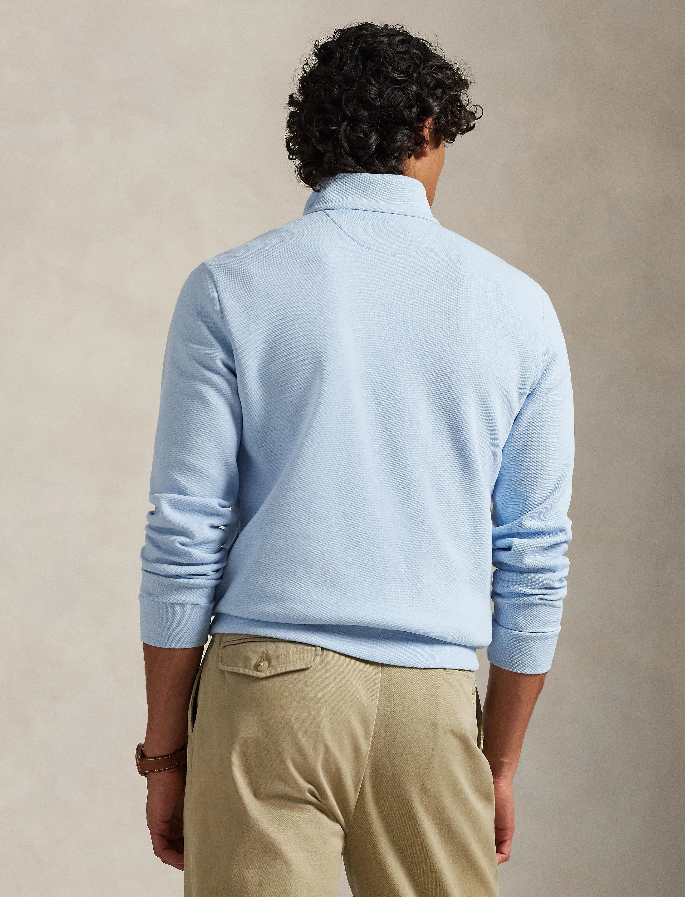 Polo Ralph Lauren - Double-Knit Mockneck Pullover - shop by occasion - southport blue - 3