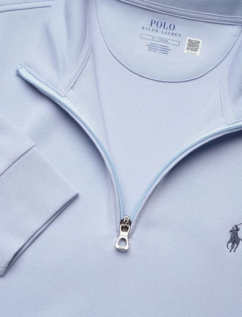 Polo Ralph Lauren - Double-Knit Mockneck Pullover - half zip-tröjor - southport blue - 2