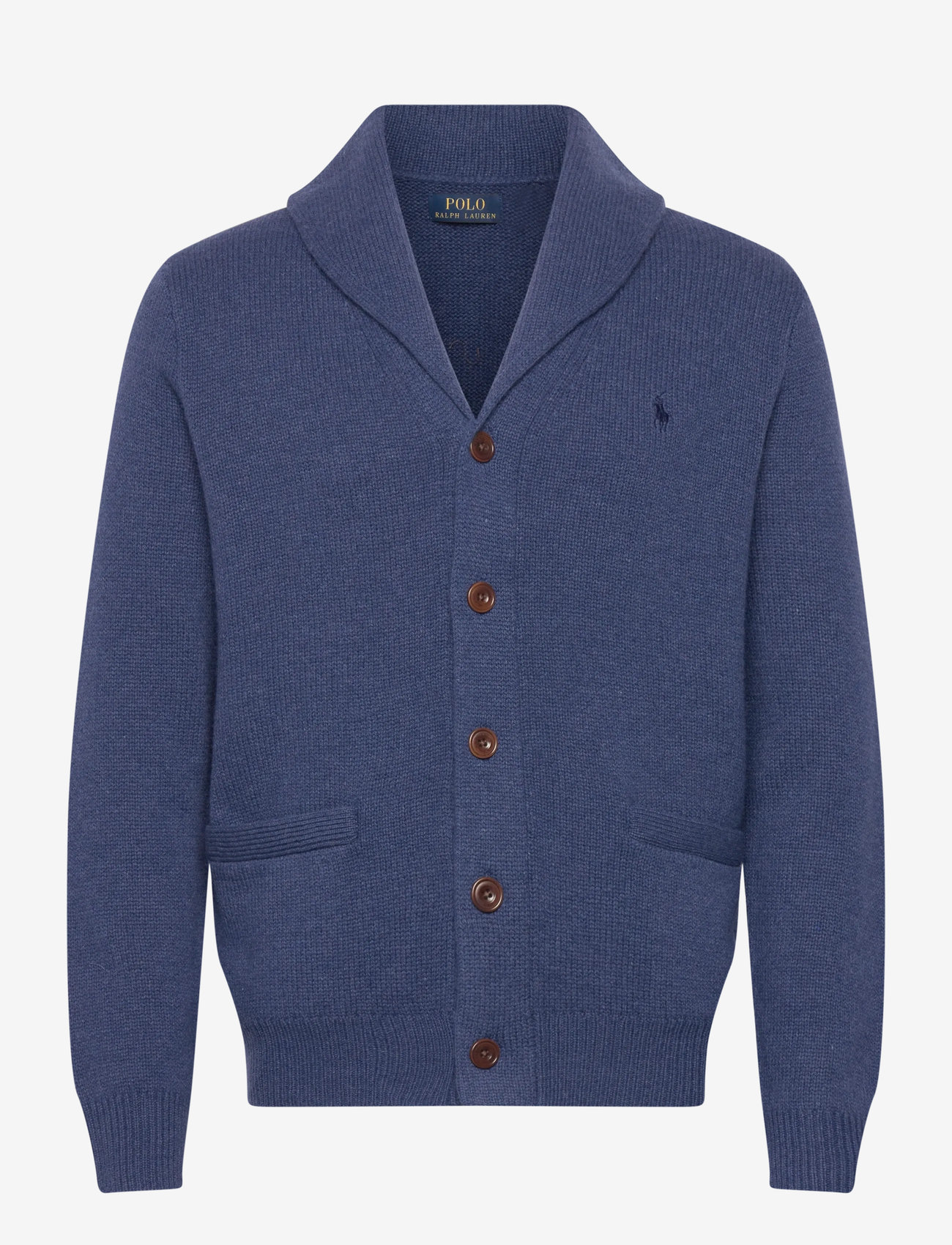 Polo Ralph Lauren - Wool-Cashmere Shawl-Collar Cardigan - cardigans - rustic navy heath - 0