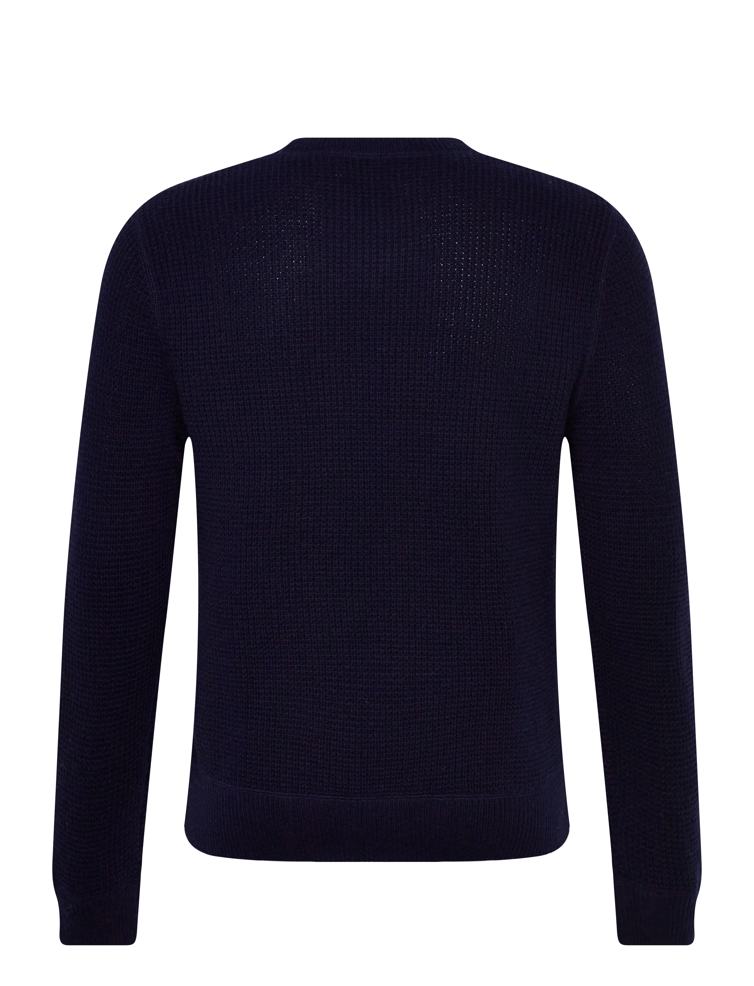 Polo Ralph Lauren - Waffle-Knit Wool-Cotton Sweater - kudumid - hunter navy - 2