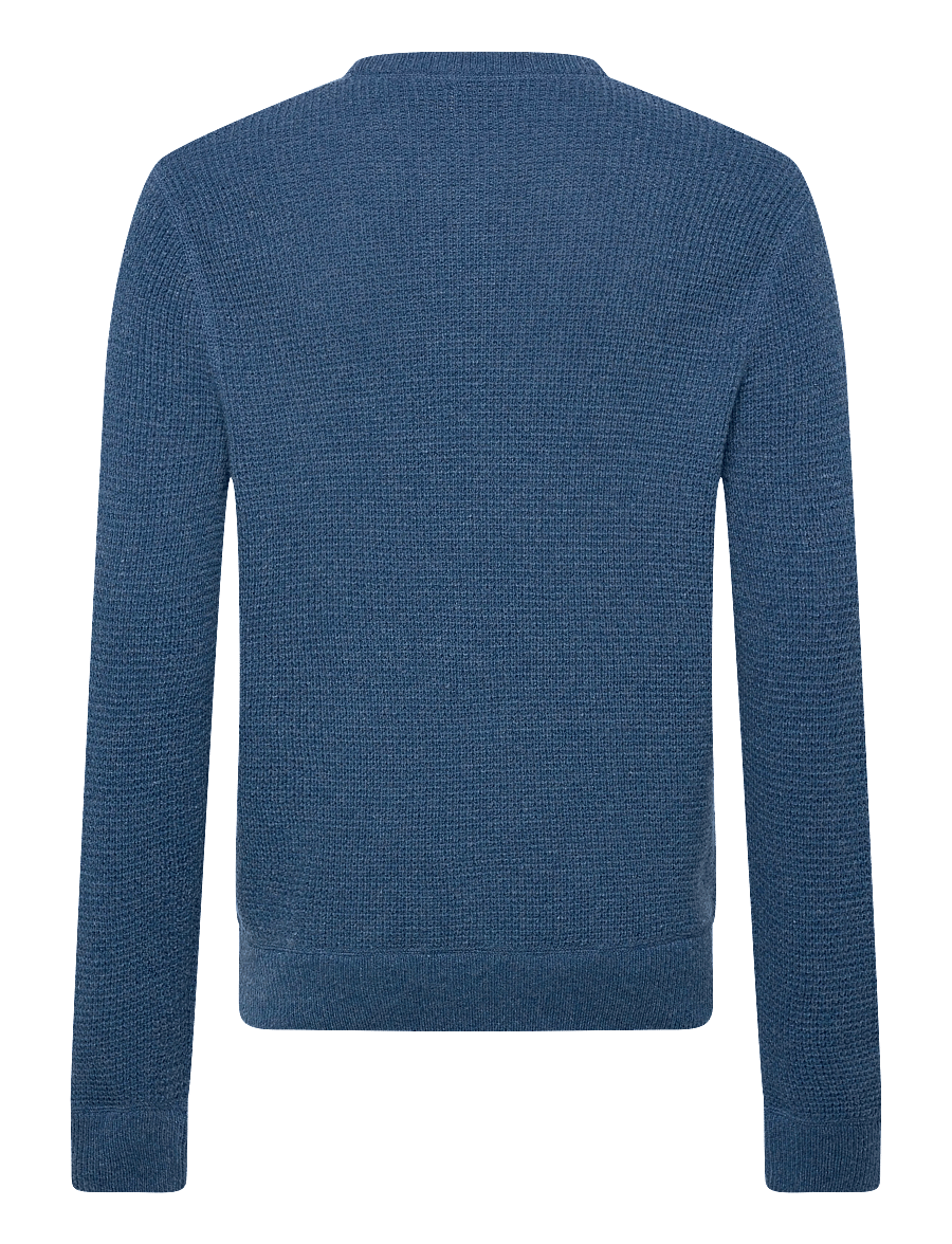 Polo Ralph Lauren - COTTON WOOL-SWEATER-PULLOVER - rundhals - sea salt blue hth - 1