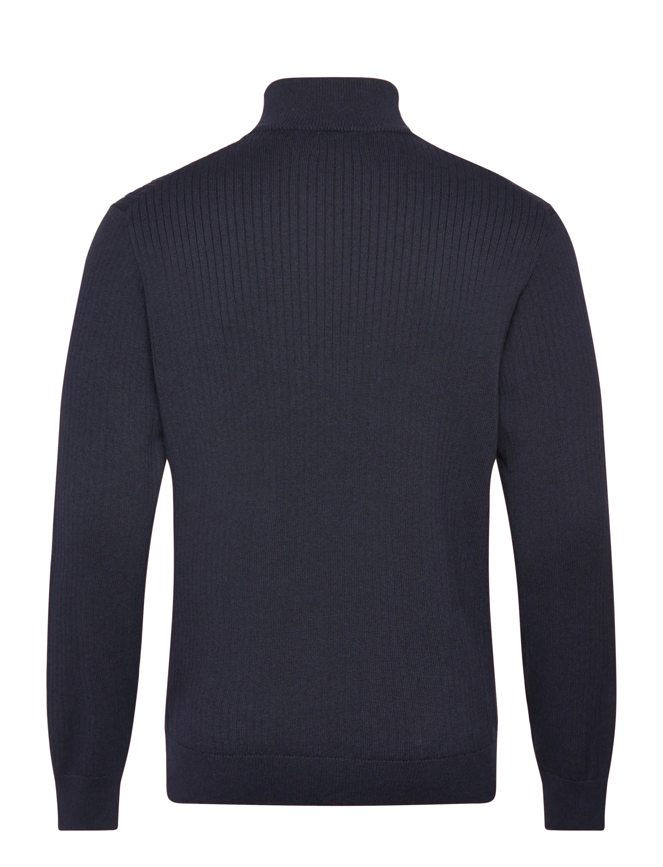 Polo Ralph Lauren - Rib-Knit Cotton Full-Zip Sweater - shop efter anledning - navy hthr - 1