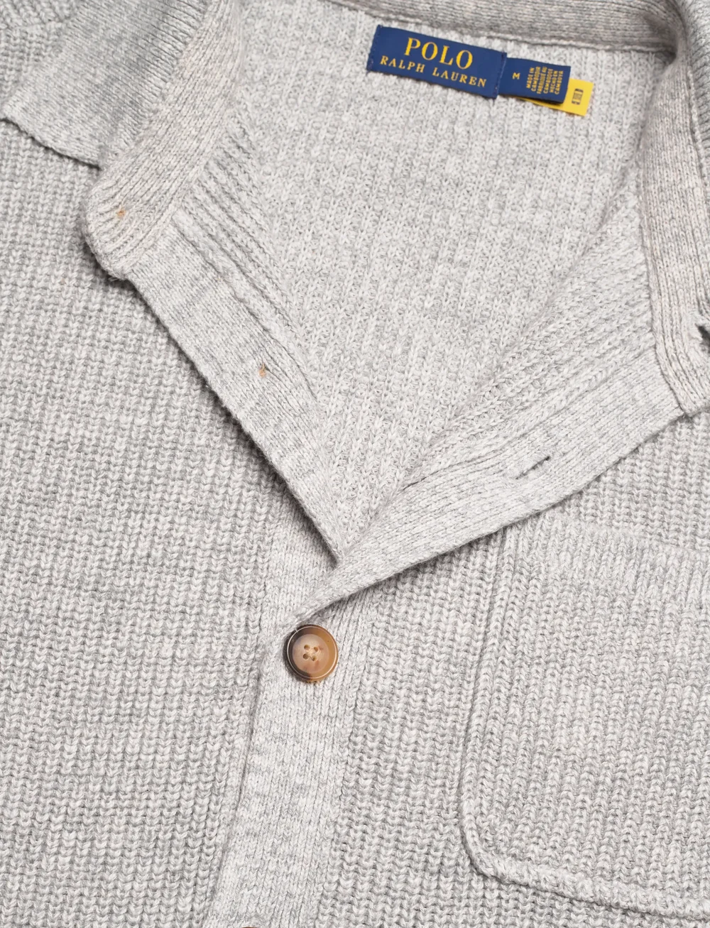 Polo Ralph Lauren - Textured Cotton Cardigan - cardigans - grey combo - 2