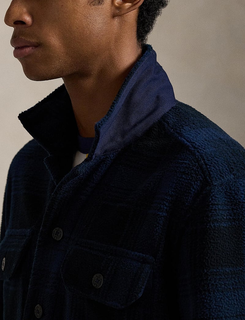 Polo Ralph Lauren - Plaid Pile Fleece Overshirt - nach anlass kaufen - mountain plaid-cr - 4