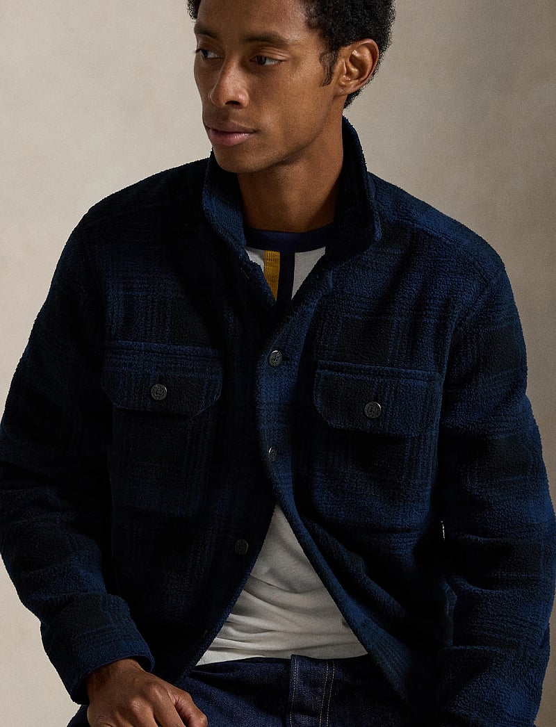 Polo Ralph Lauren - Plaid Pile Fleece Overshirt - nach anlass kaufen - mountain plaid-cr - 5