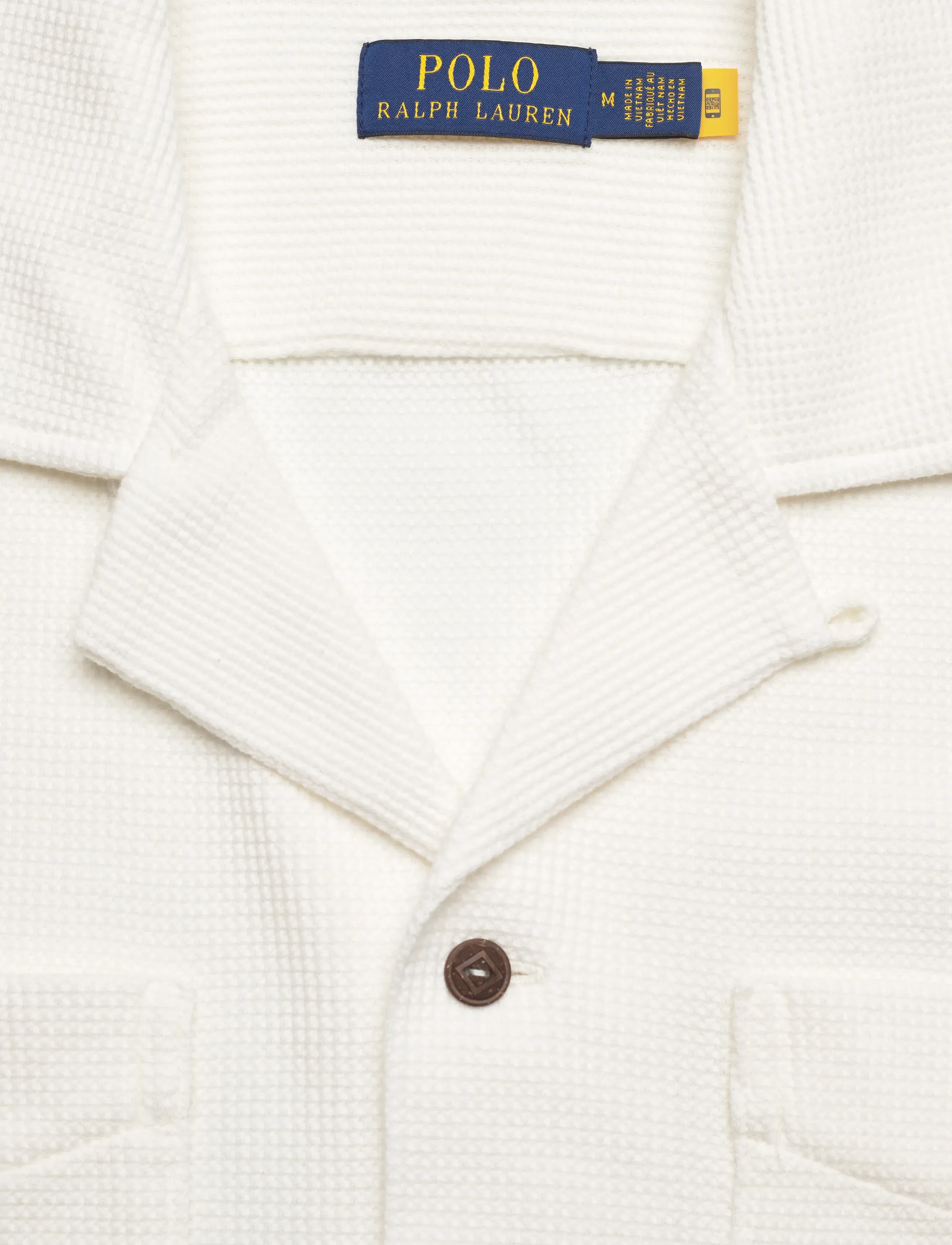 Polo Ralph Lauren - COTTON LINEN WAFFLE-KNT-PULLOVER - short-sleeved shirts - nevis - 2