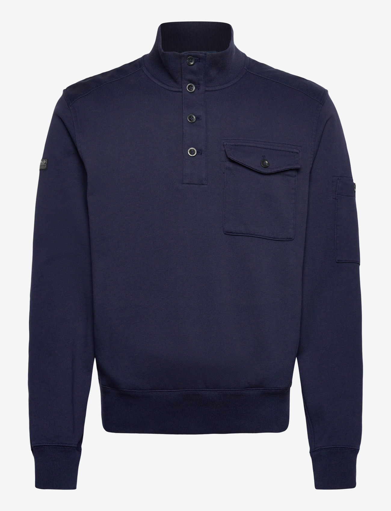 Polo Ralph Lauren - Loopback Fleece Utility Sweatshirt - shop efter anledning - cruise navy - 0