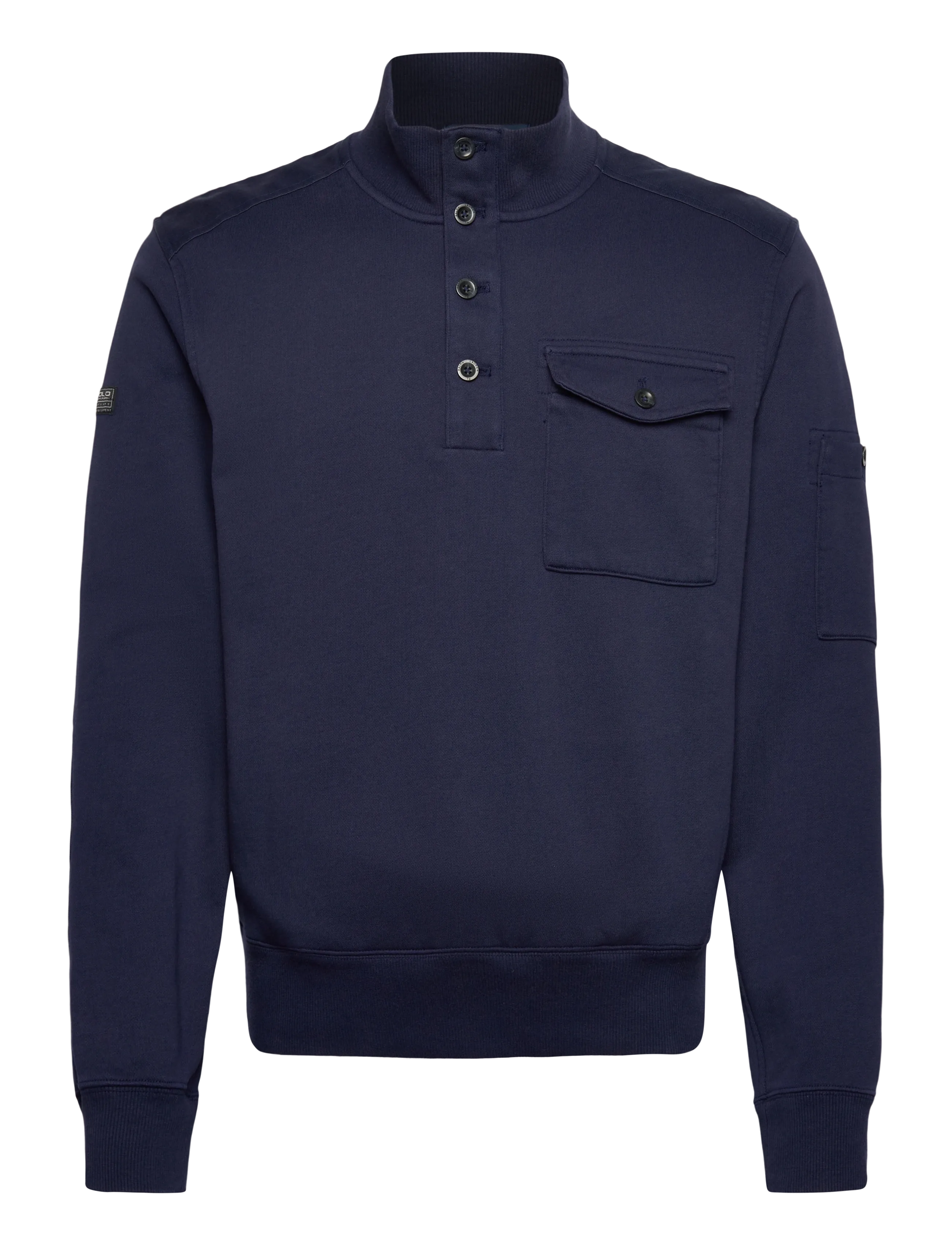 Polo Ralph Lauren Loopback Fleece Utility Sweatshirt - Dressipluusid - CRUISE NAVY / navy
