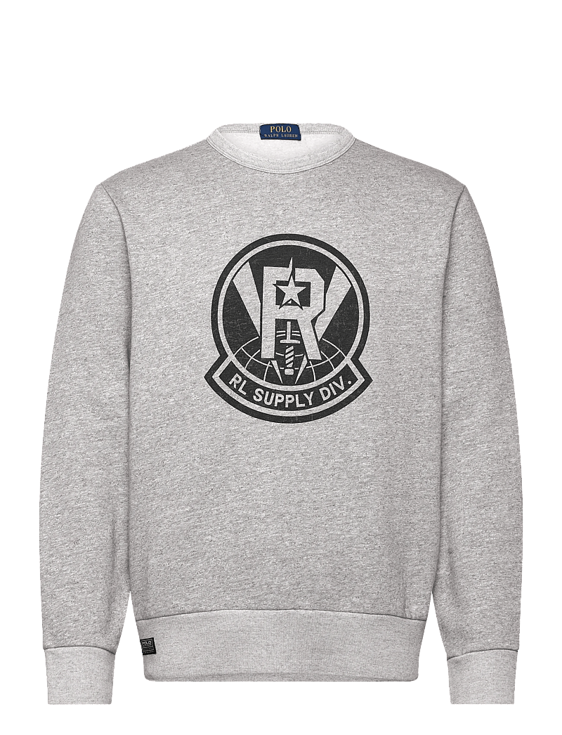 Polo Ralph Lauren - Fleece Graphic Sweatshirt - shoppa efter tillfälle - loft heather - 0