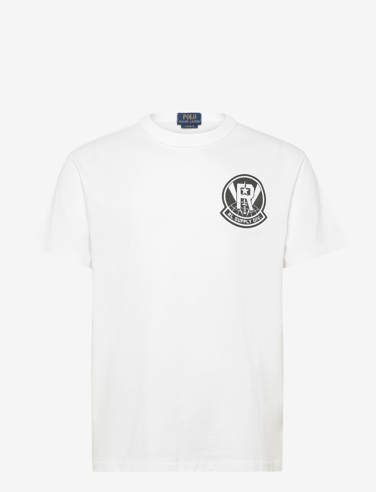 Polo Ralph Lauren - Classic Fit Jersey Graphic T-Shirt - kortærmede t-shirts - white - 0