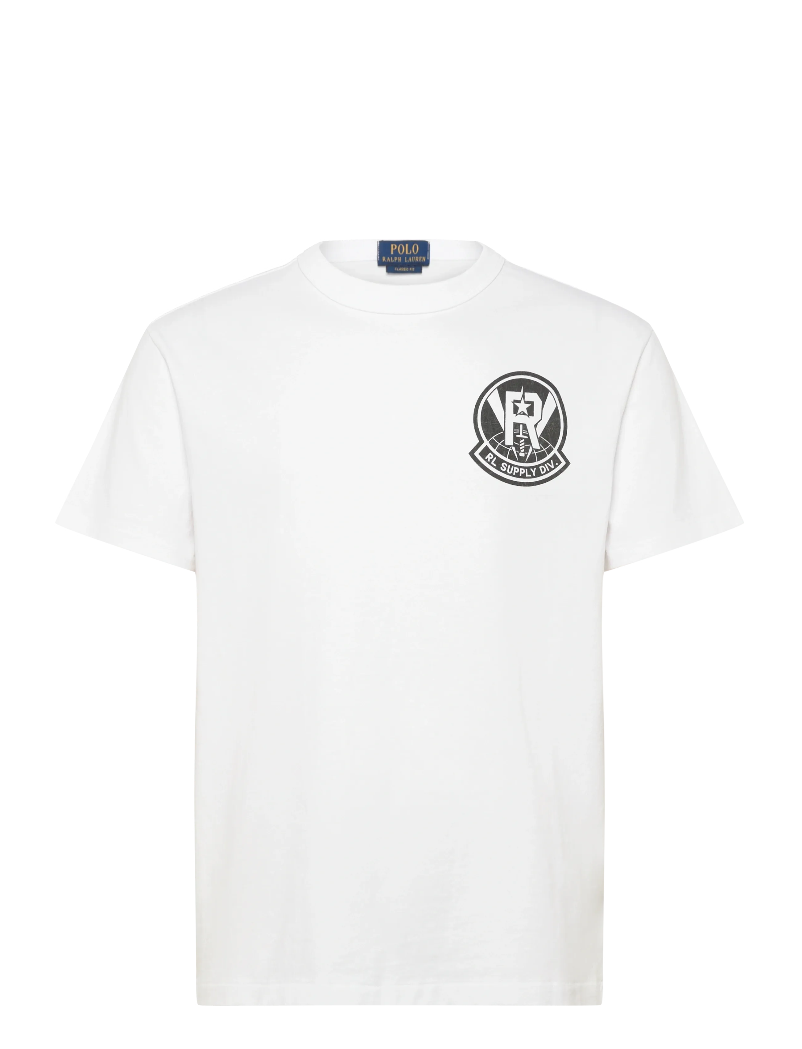 Polo Ralph Lauren Classic Fit Jersey Graphic T-Shirt - Kleidung - WHITE / white